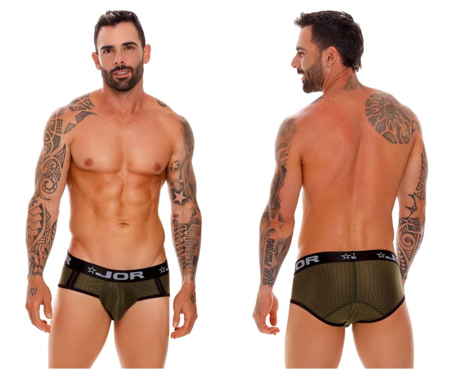 JOR 1635 Electro Briefs Color Green - DealByEthan.gay loves JOR