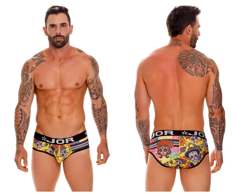 JOR 1649 Guadalupe Briefs Color Printed - DealByEthan.gay loves JOR
