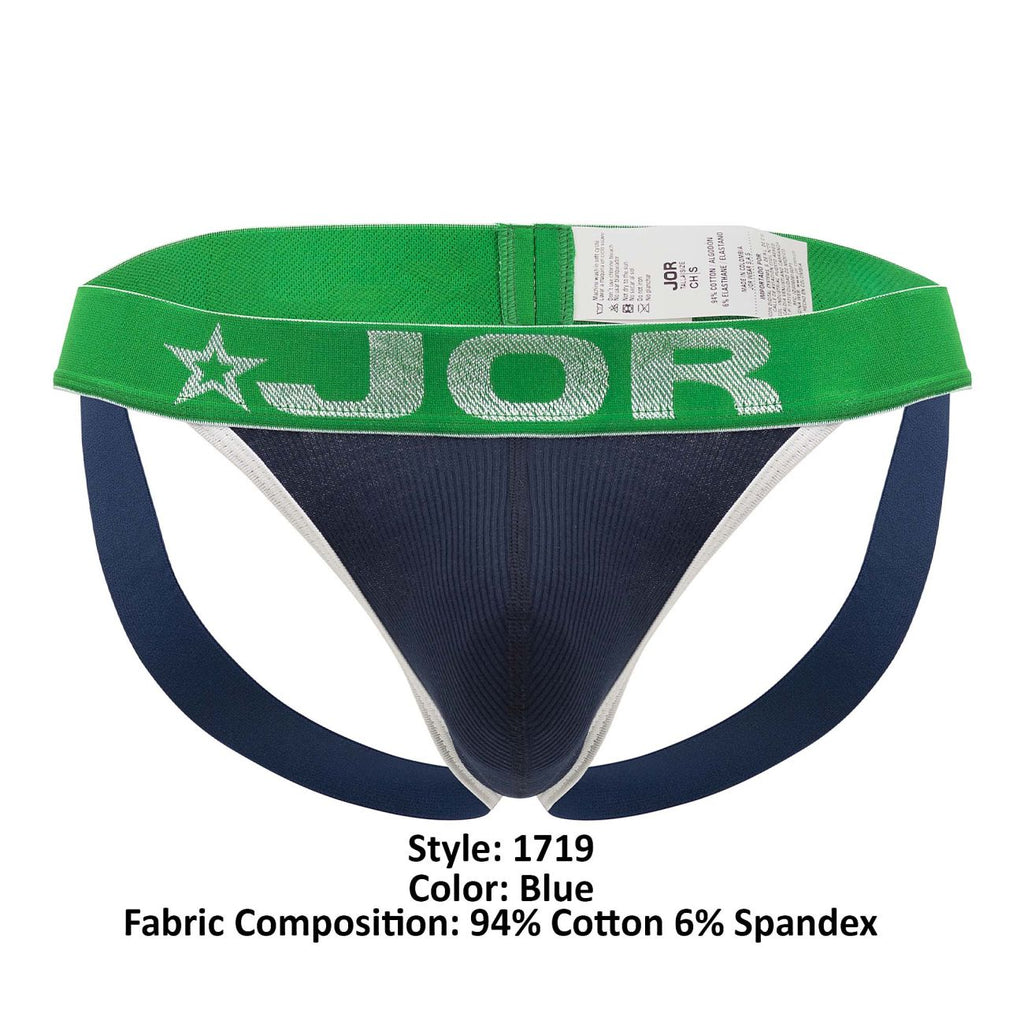JOR 1719 Match Jockstrap Color Blue - DealByEthan.gay loves JOR
