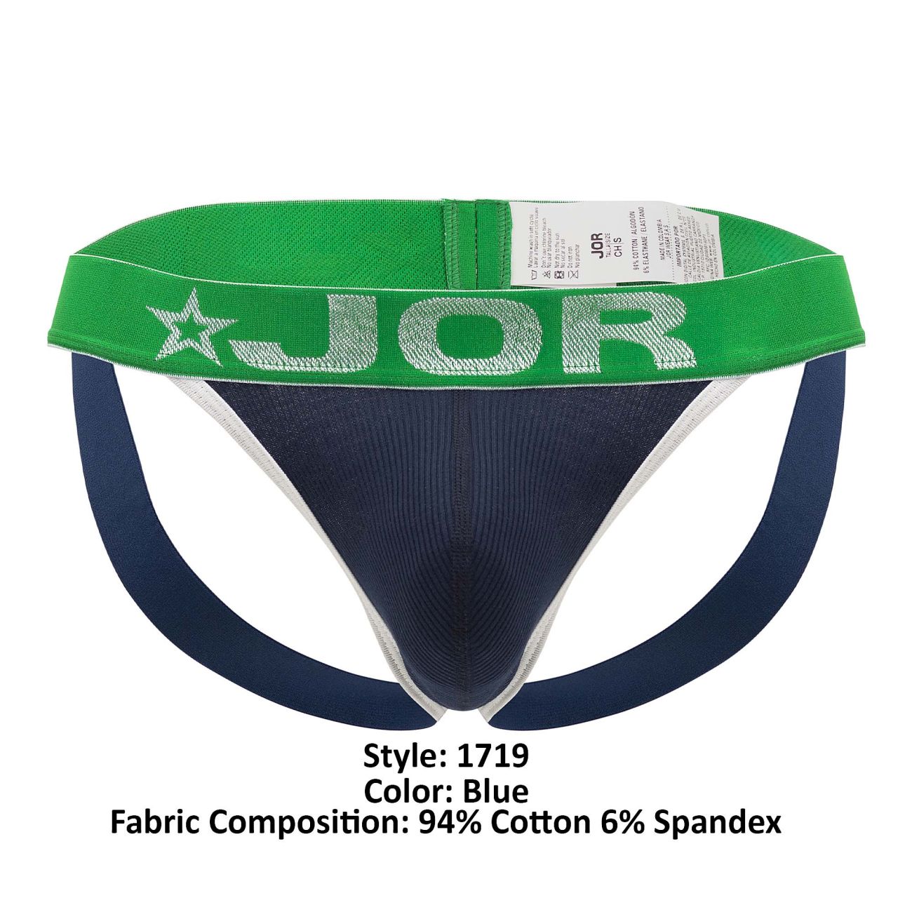 JOR 1719 Match Jockstrap Color Blue - DealByEthan.gay loves JOR