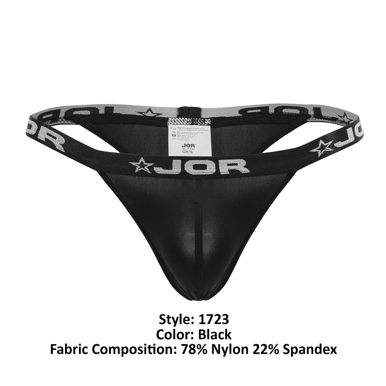 JOR 1723 Romeo Thongs Color Black - DealByEthan.gay loves JOR