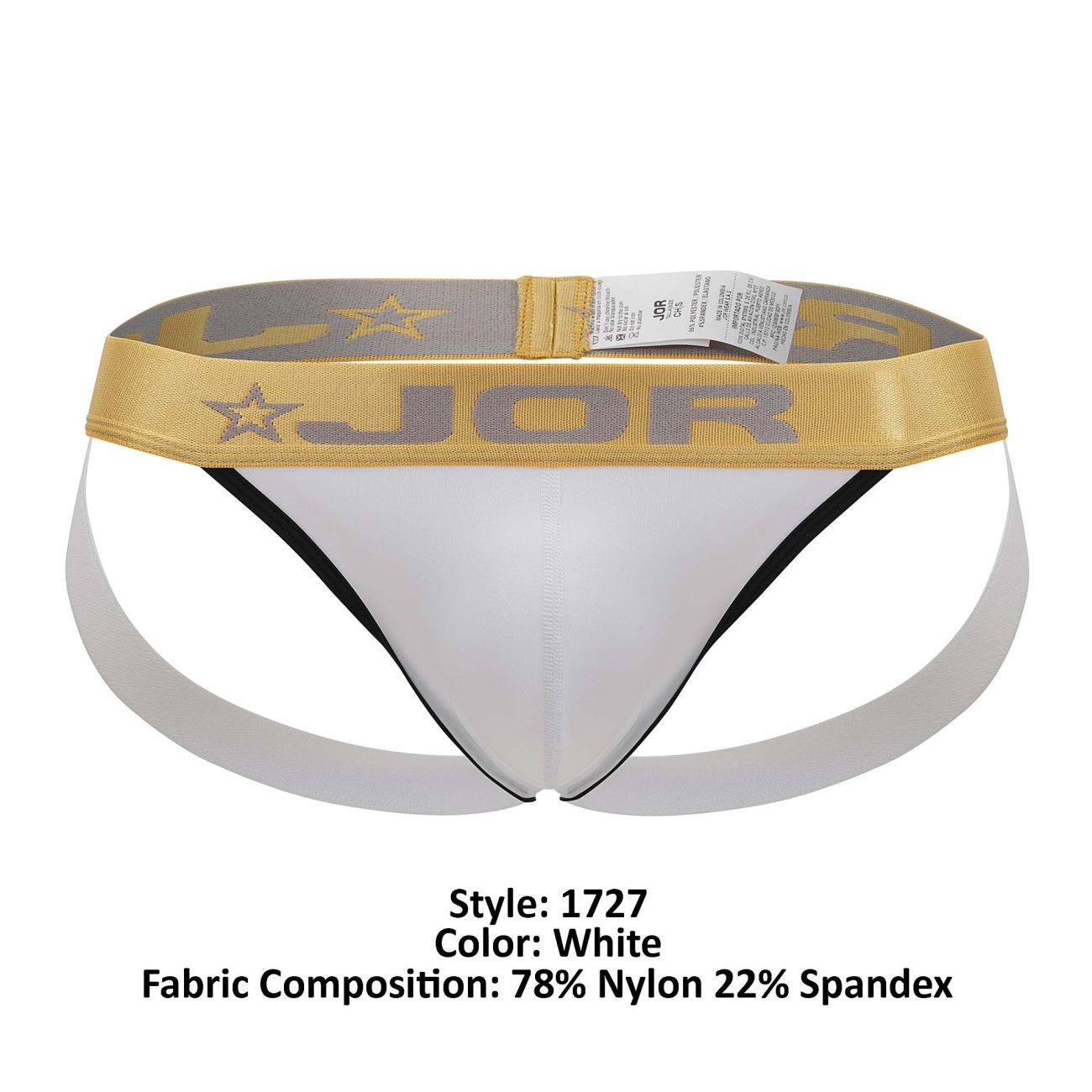 JOR 1727 Orion Jockstrap Color White - DealByEthan.gay loves JOR