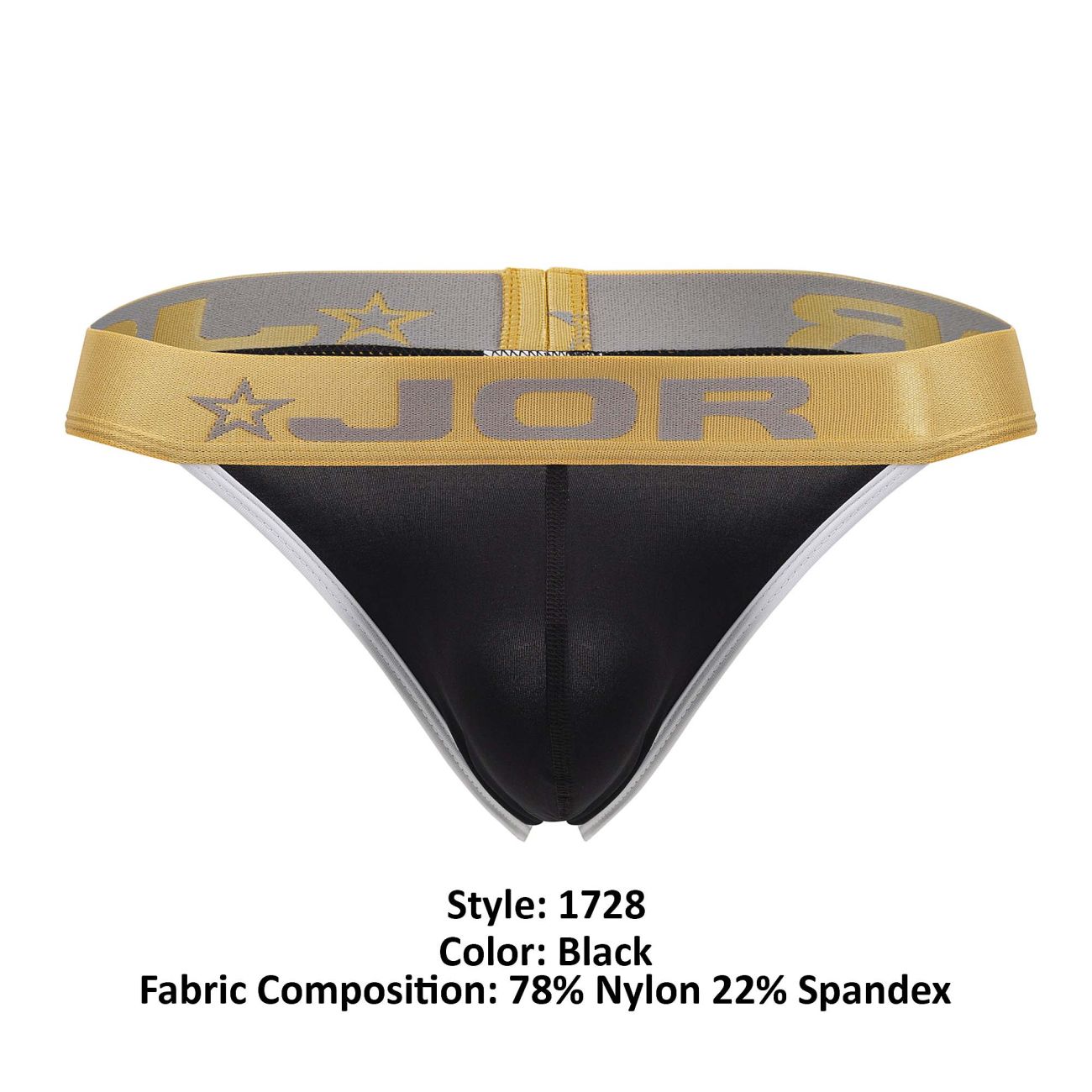 JOR 1728 Orion Thongs Color Black - DealByEthan.gay loves JOR
