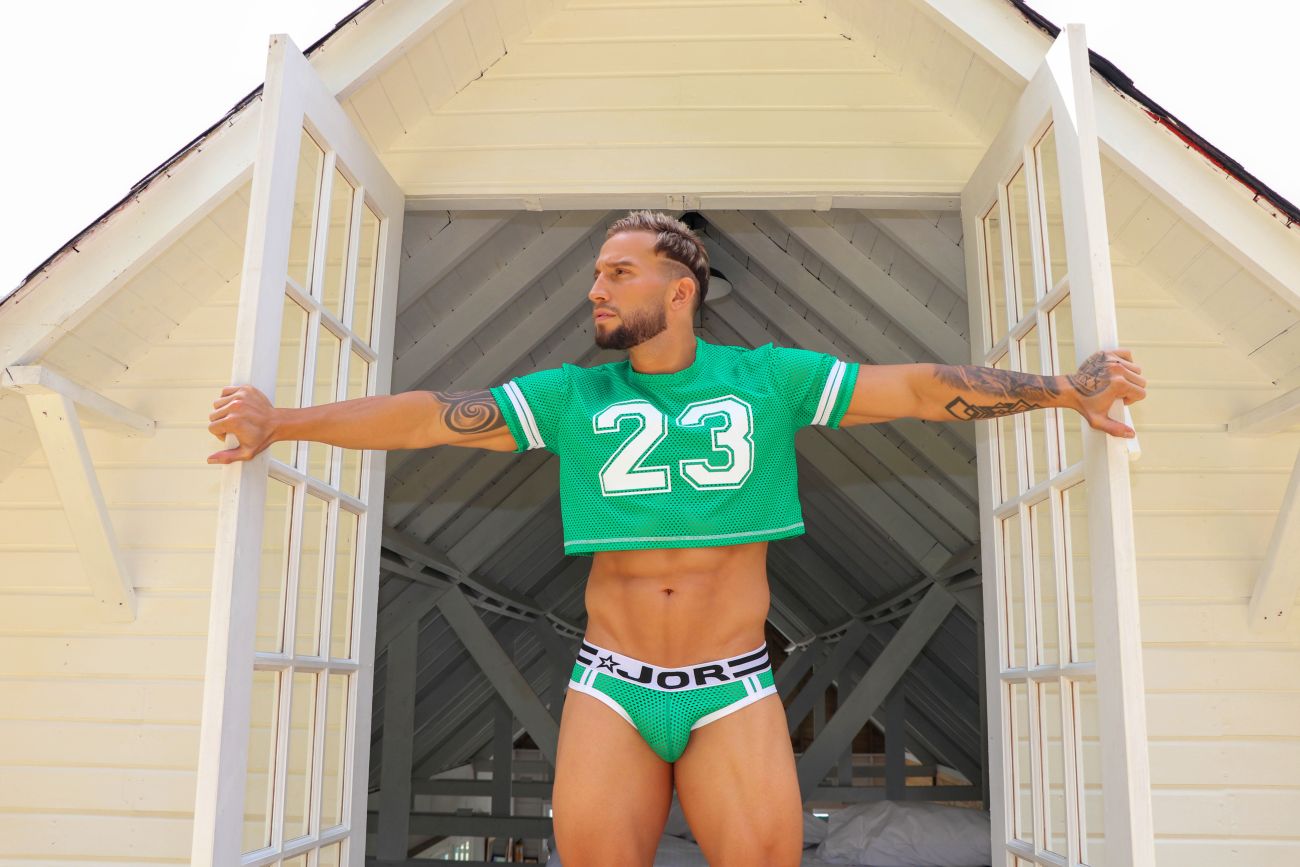 JOR 1735 Speed Briefs Color Green - DealByEthan.gay loves JOR