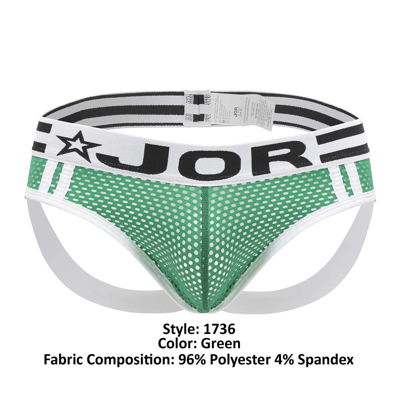 JOR 1736 Speed Jockstrap Color Green - DealByEthan.gay loves JOR