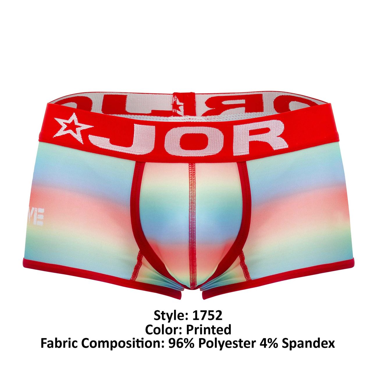 JOR 1752 Party Trunks Color Printed - DealByEthan.gay loves JOR