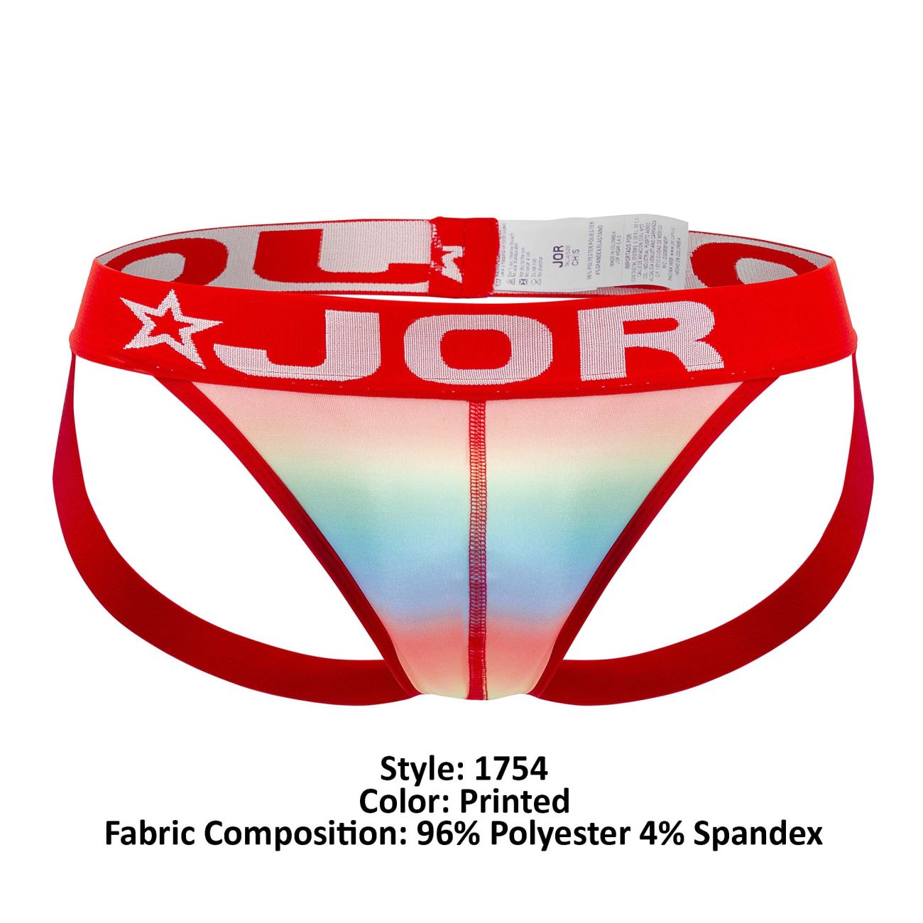 JOR 1754 Party Jockstrap Color Printed - DealByEthan.gay loves JOR