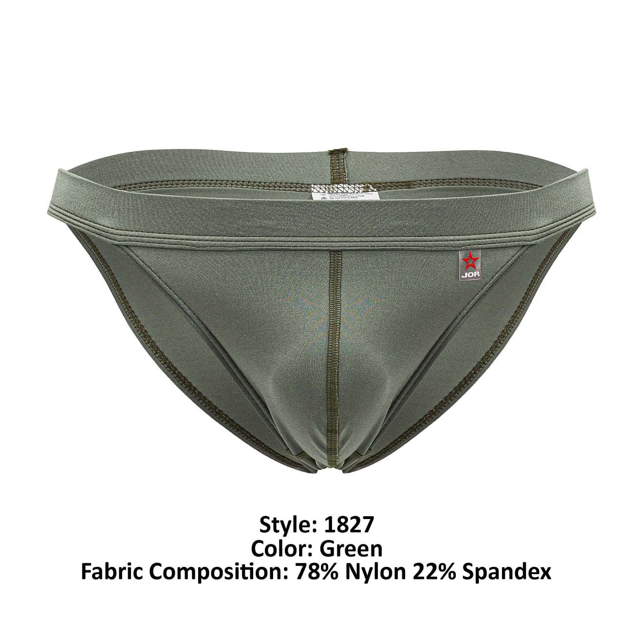 JOR 1827 Garoto Bikini Color Green - DealByEthan.gay loves JOR