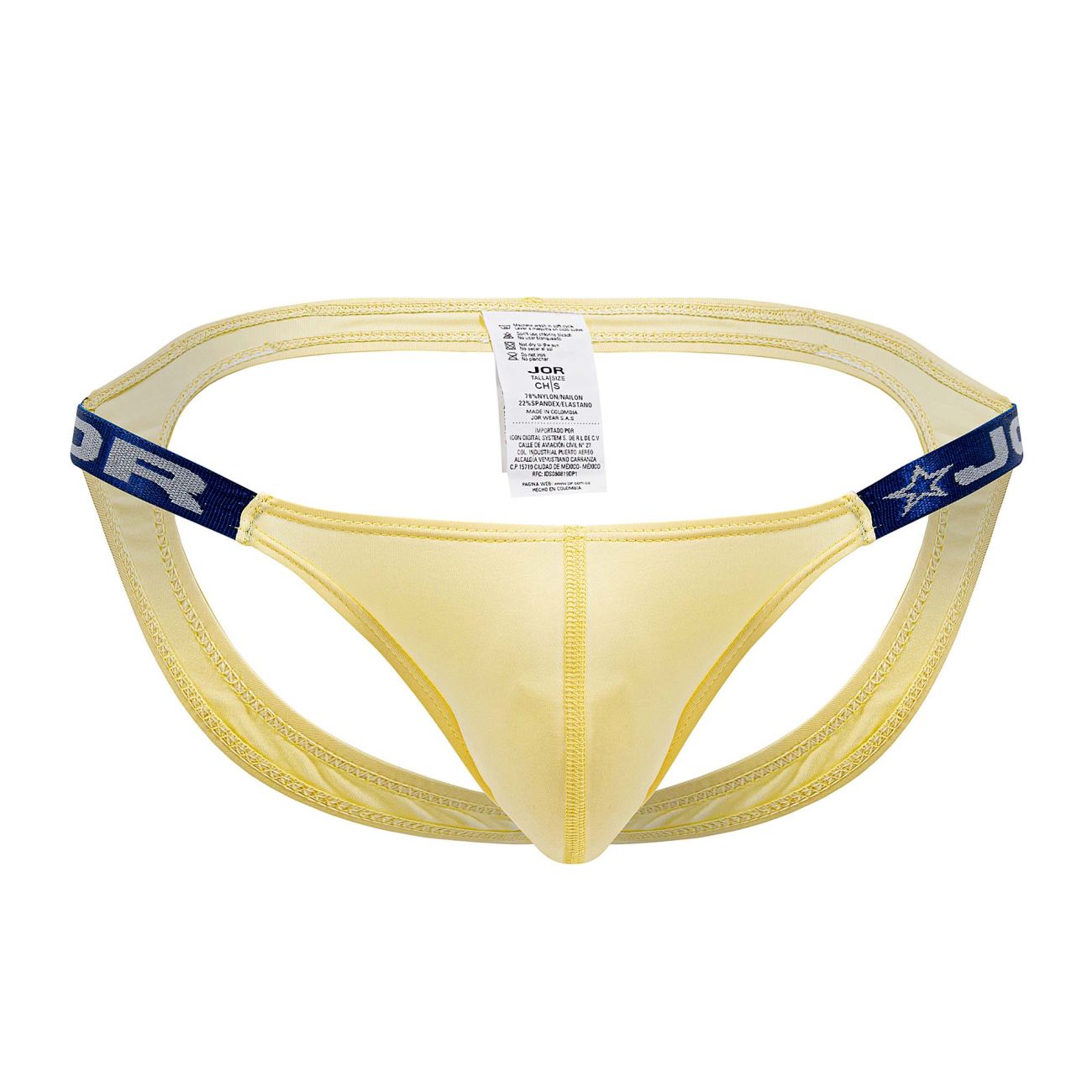 JOR 1829 Dante Jockstrap Color Yellow - DealByEthan.gay loves JOR