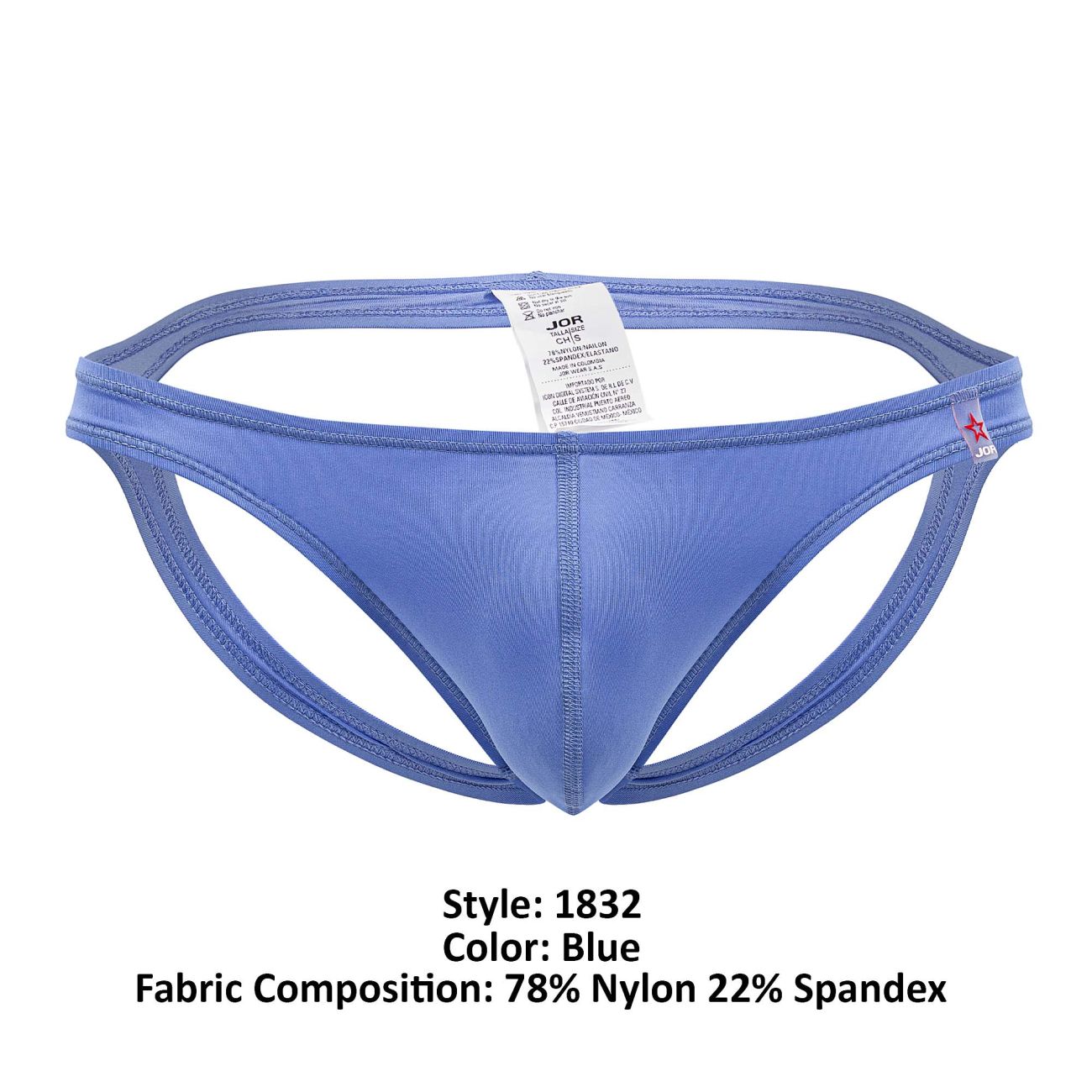JOR 1832 Kioto Jockstrap Color Blue - DealByEthan.gay loves JOR