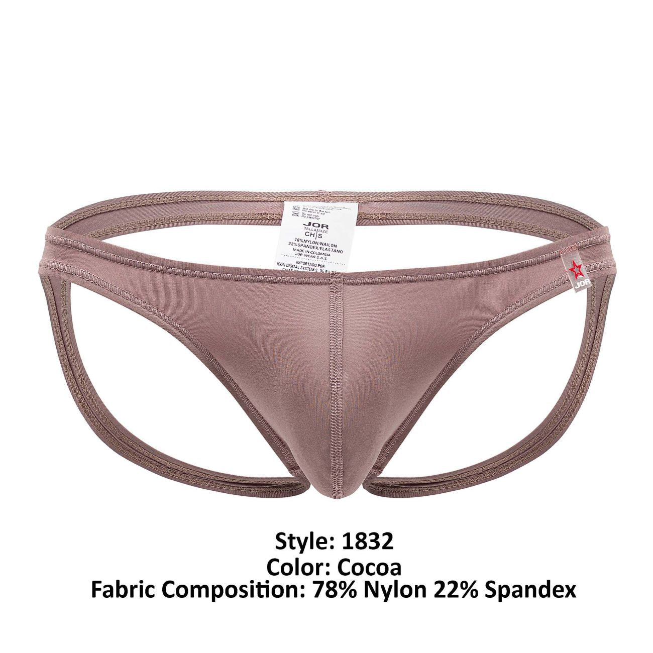 JOR 1832 Kioto Jockstrap Color Cocoa - DealByEthan.gay loves JOR