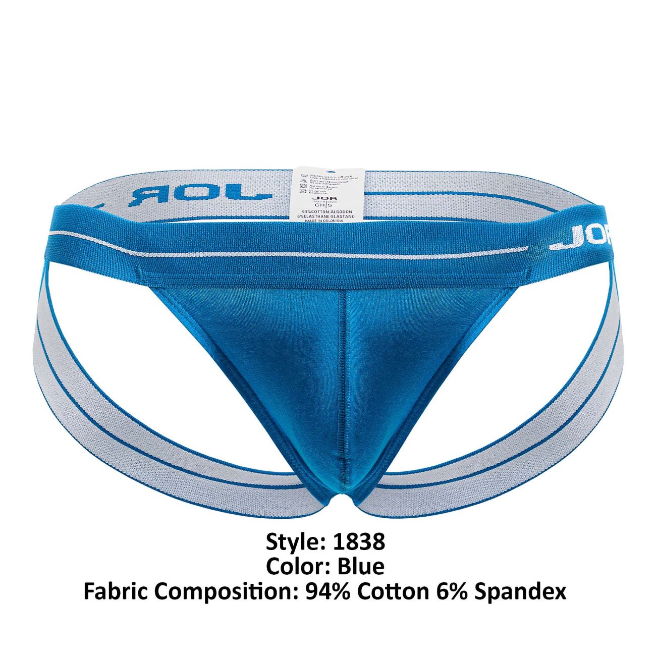 JOR 1838 Daily Jockstrap Color Blue - DealByEthan.gay loves JOR