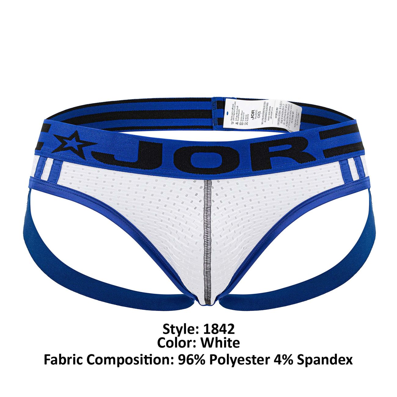 JOR 1842 Nitro Jockstrap Color White - DealByEthan.gay loves JOR
