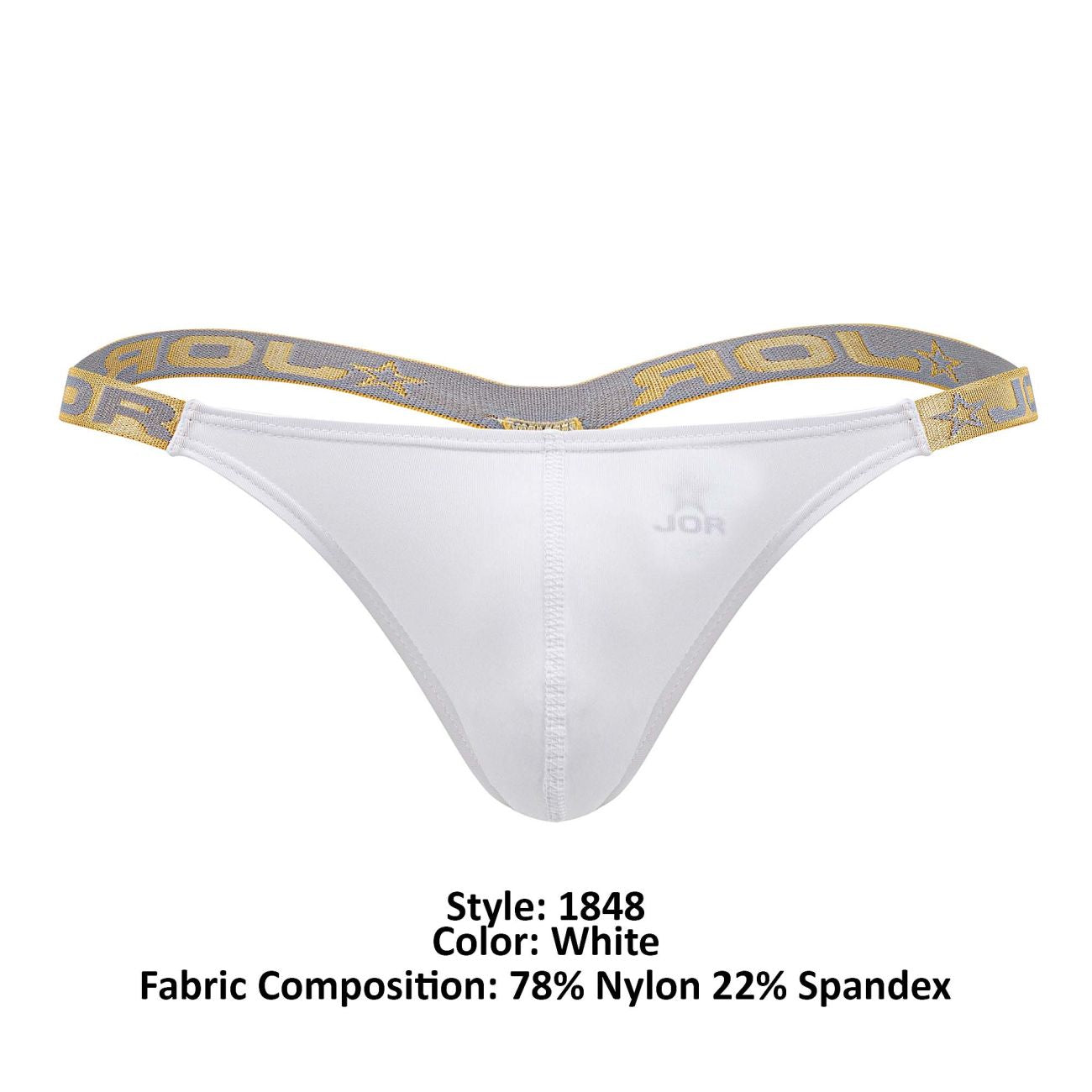 JOR 1848 Ares G-String Color White - DealByEthan.gay loves JOR