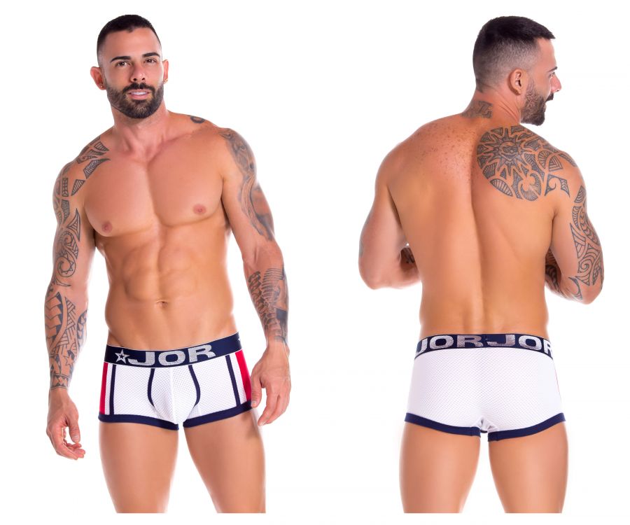 Calzoncillos tipo bóxer JOR 0845 Tokio Color Blanco