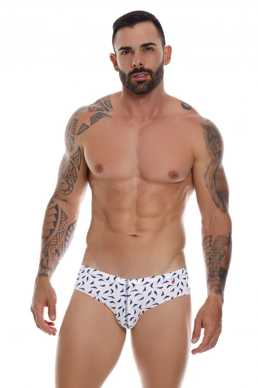 JOR 1006 Calzoncillos Ballenas Color Blanco
