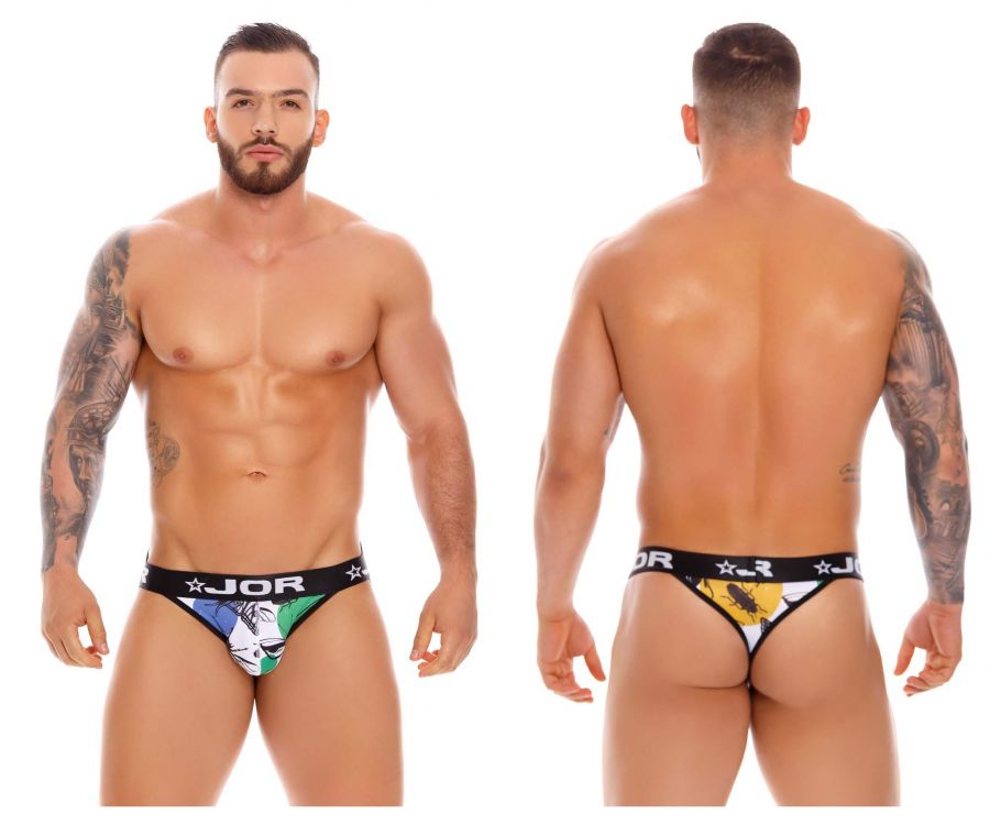 JOR 1243 Beetle Thongs Color Printed