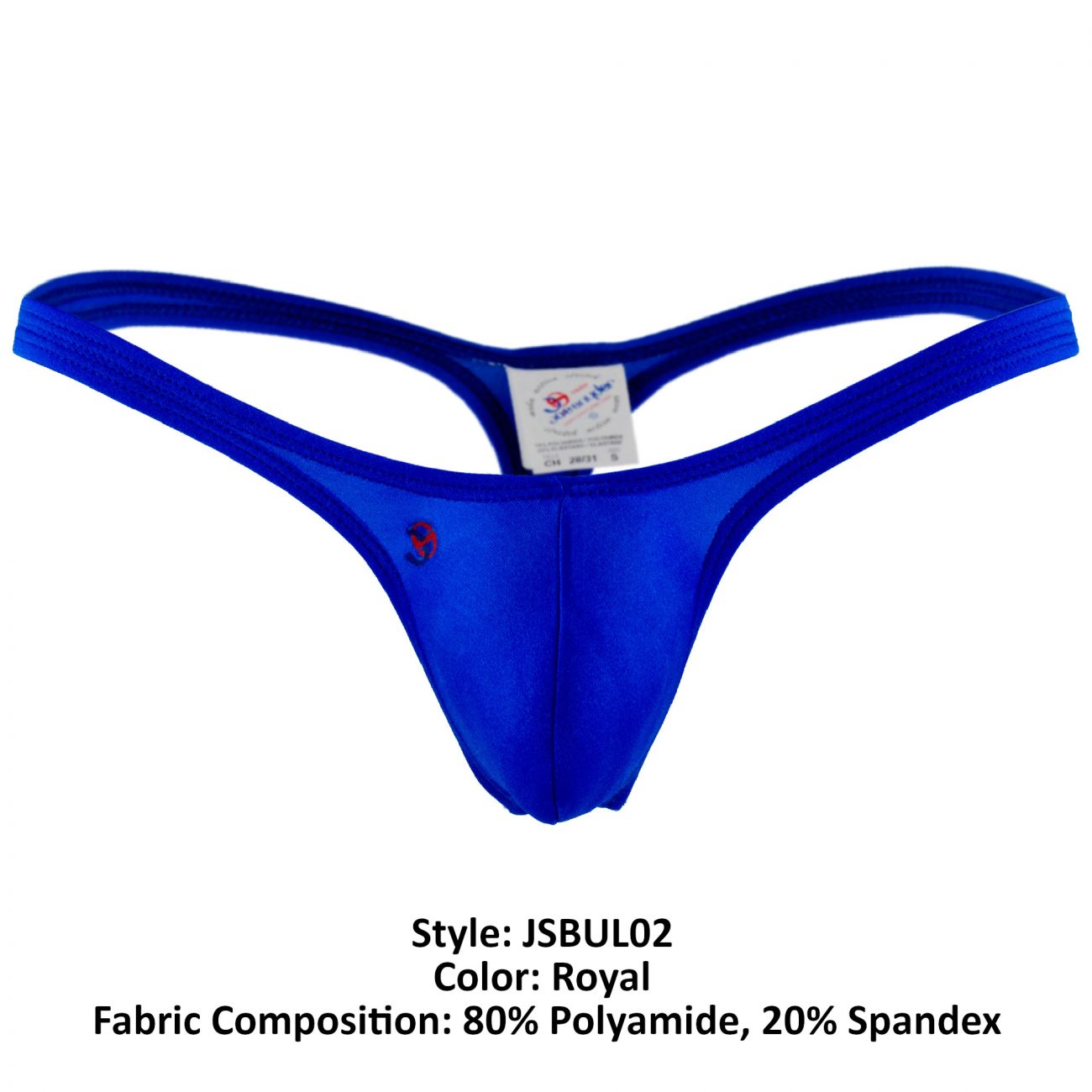 Tanga abultado JSBUL02 de Joe Snyder, color azul marino