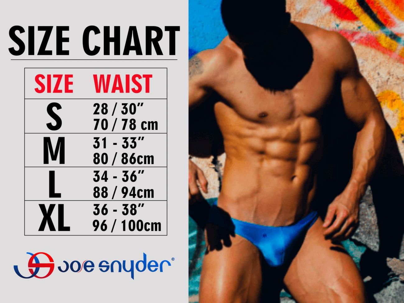 Joe Snyder JS01-Pol Polyester Bikini Classic Color Yellow-Poly