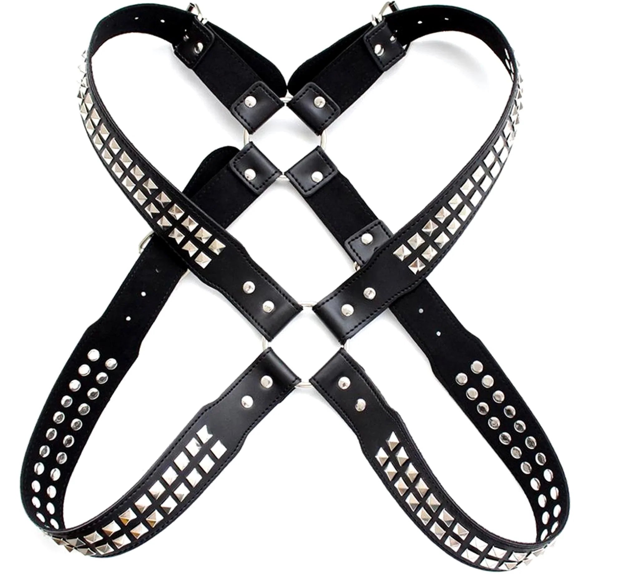 PYRAMID STUDS X HARNESS - DealByEthan.gay