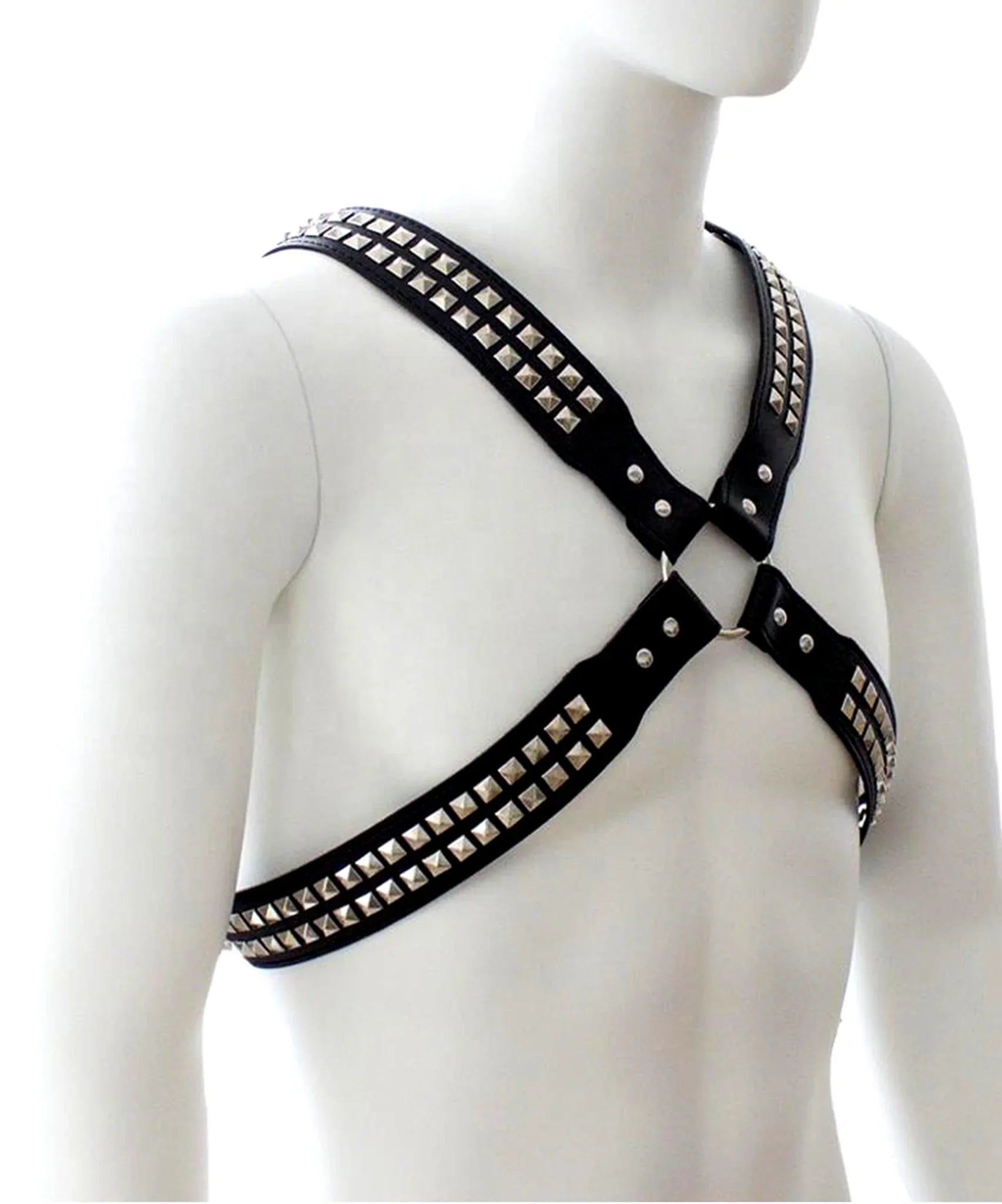 PYRAMID STUDS X HARNESS - DealByEthan.gay