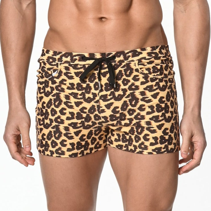 LEOPARD COAST SWIM SHORT - DealByEthan.gay
