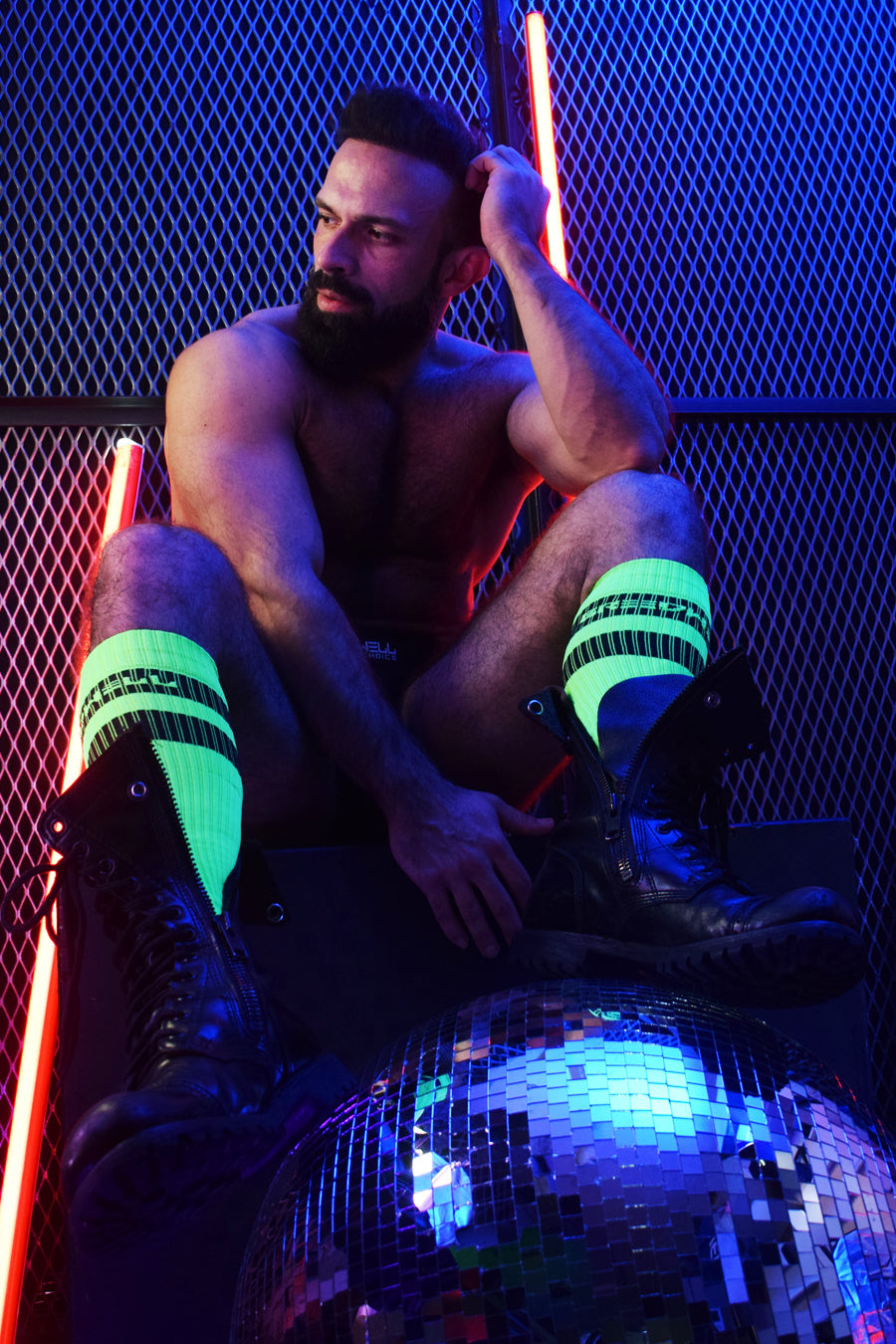 LOGO STRIPE SOCKS - DealByEthan.gay