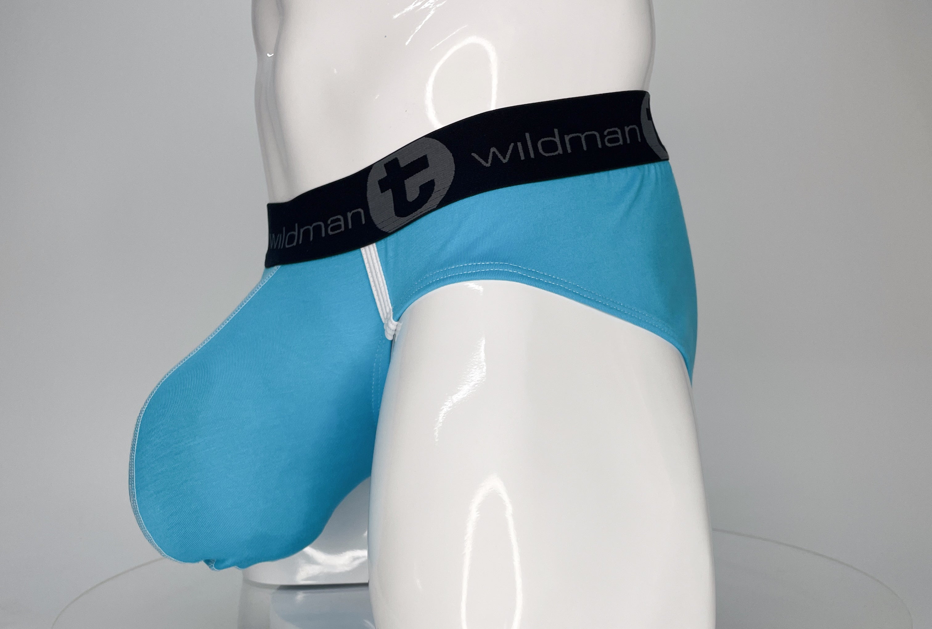 WildmanT Modal Monster Cock Brief Baby Blue - DealByEthan.gay