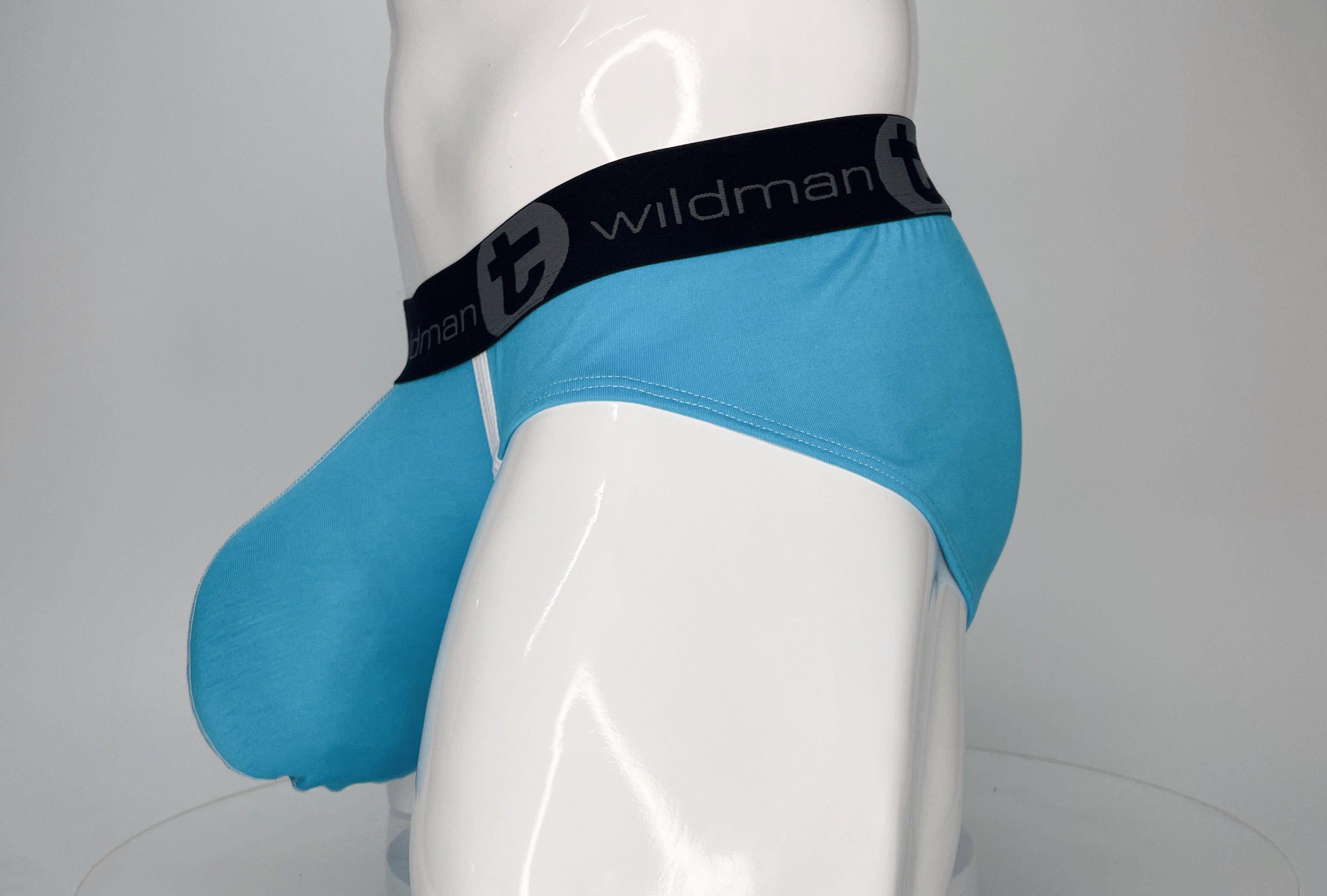 WildmanT Modal Monster Cock Brief Baby Blue - DealByEthan.gay