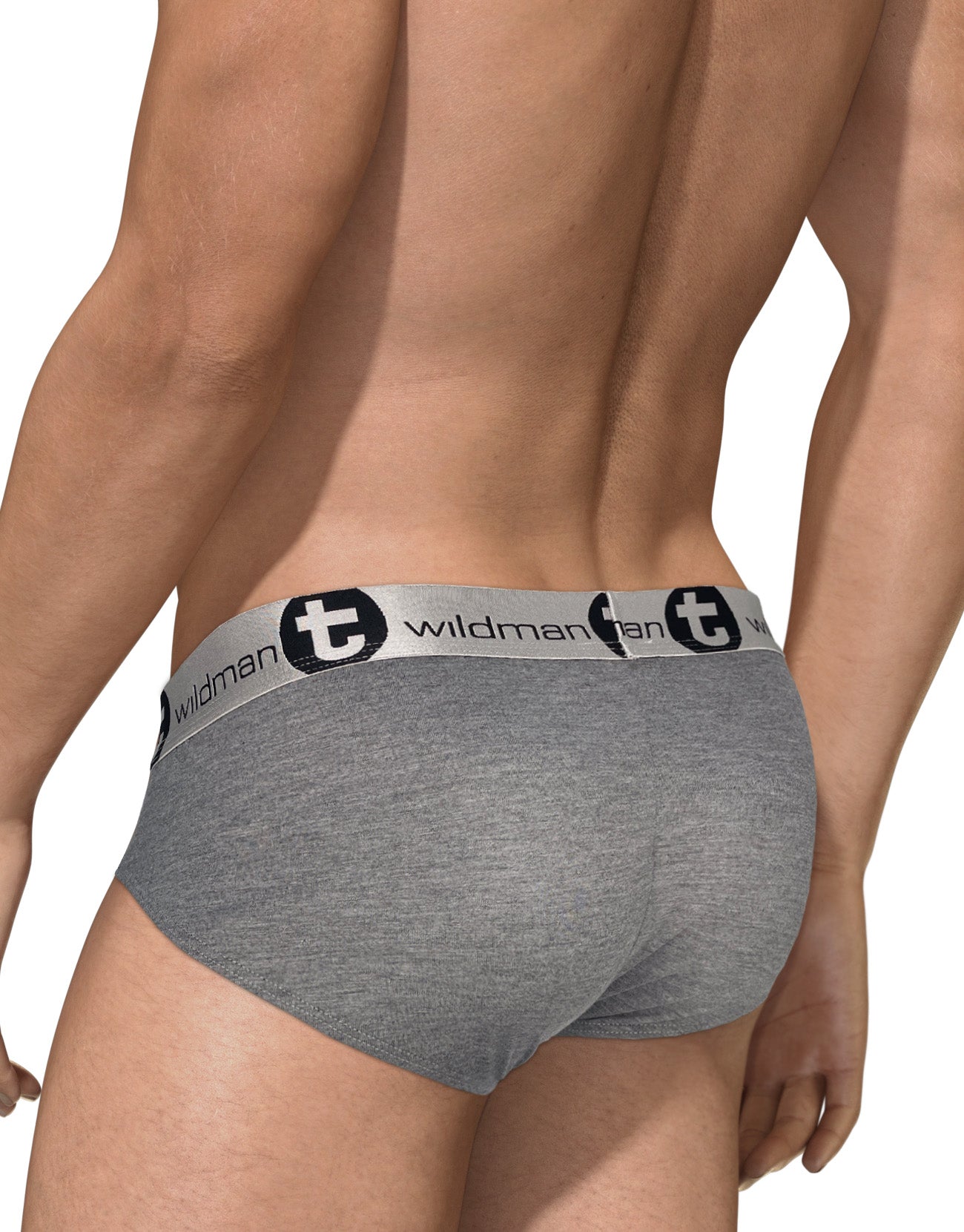 WildmanT Modal Monster Cock Brief Gray - DealByEthan.gay