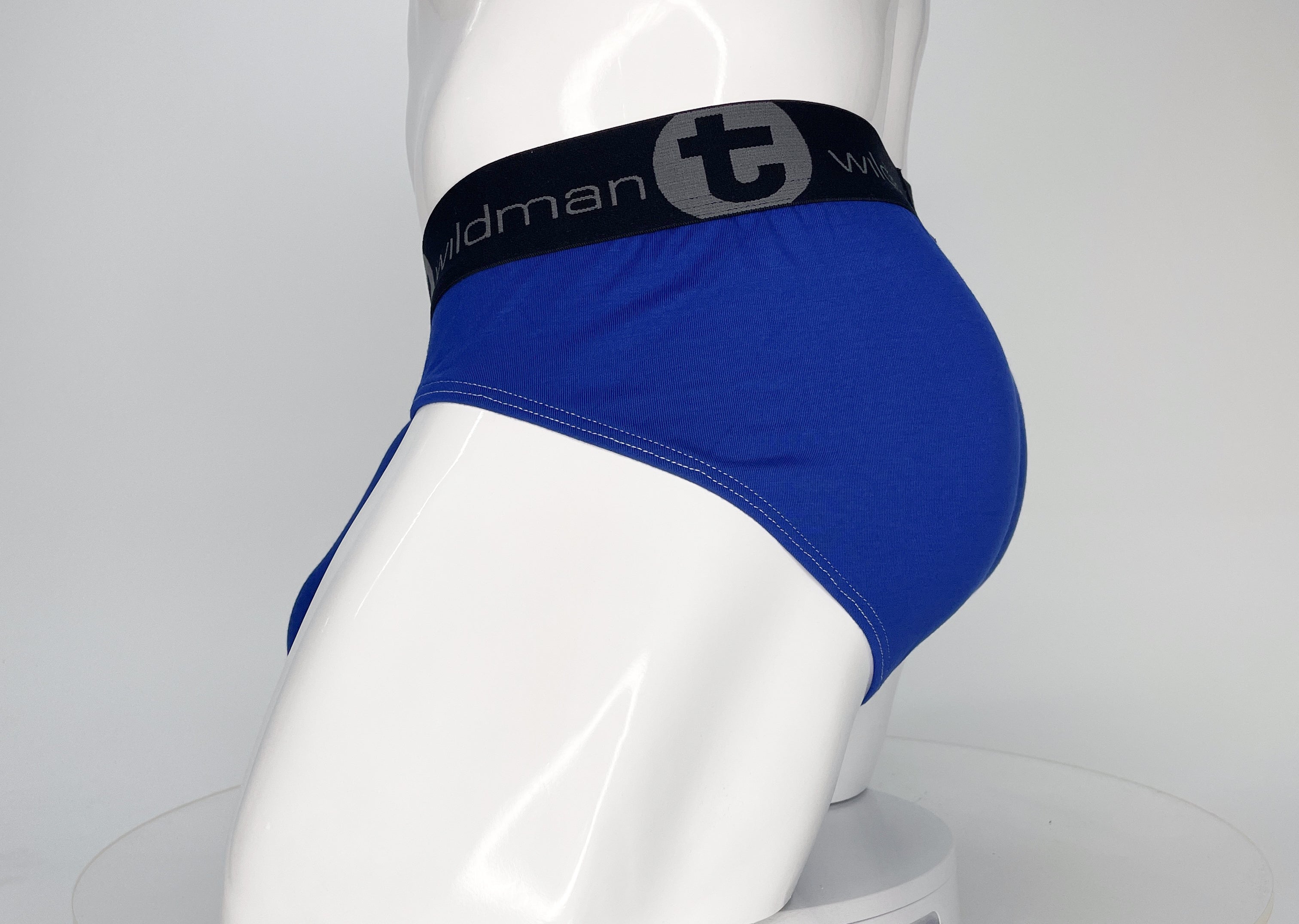 WildmanT Modal Monster Cock Brief Royal Blue - DealByEthan.gay