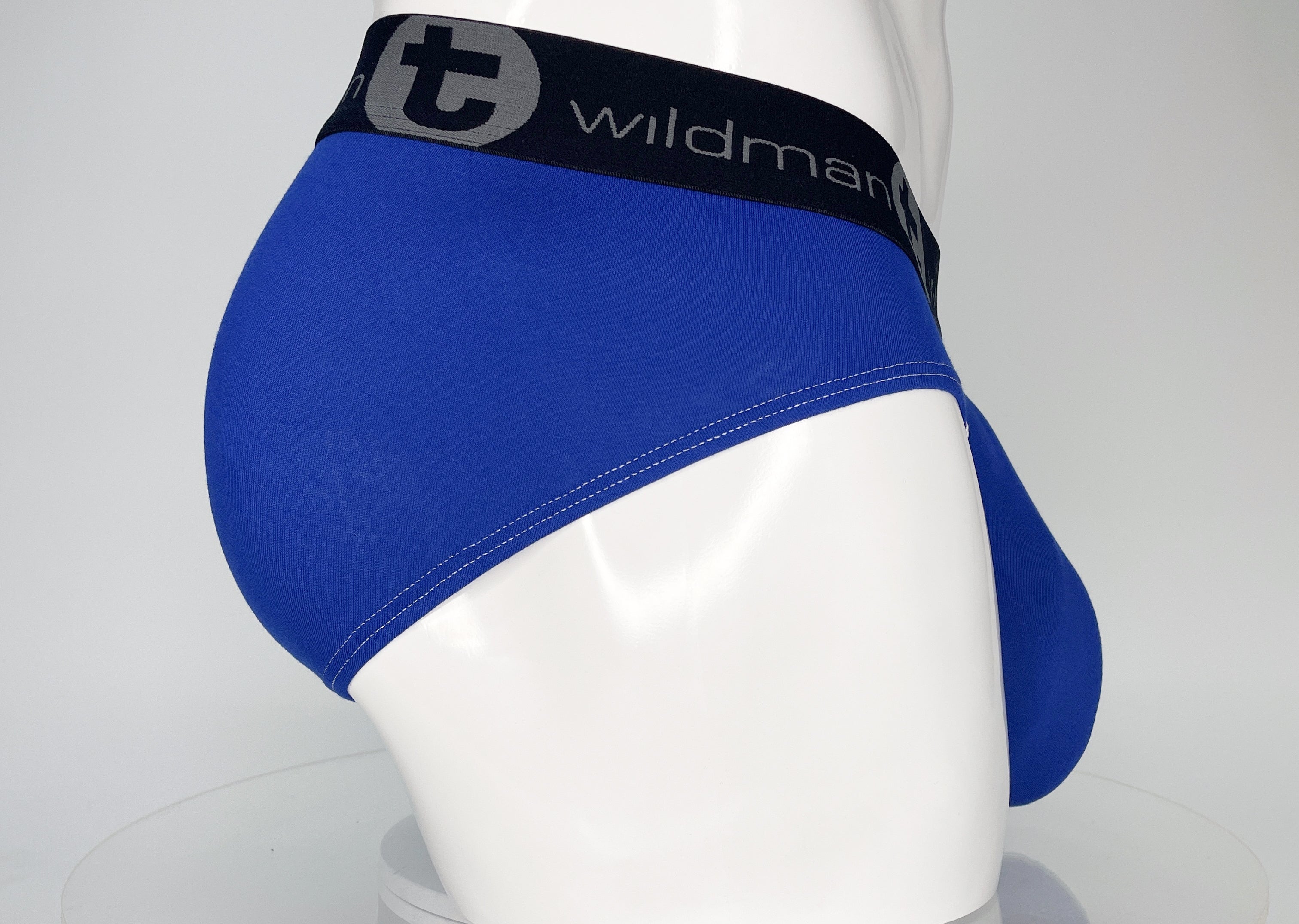 WildmanT Modal Monster Cock Brief Royal Blue - DealByEthan.gay