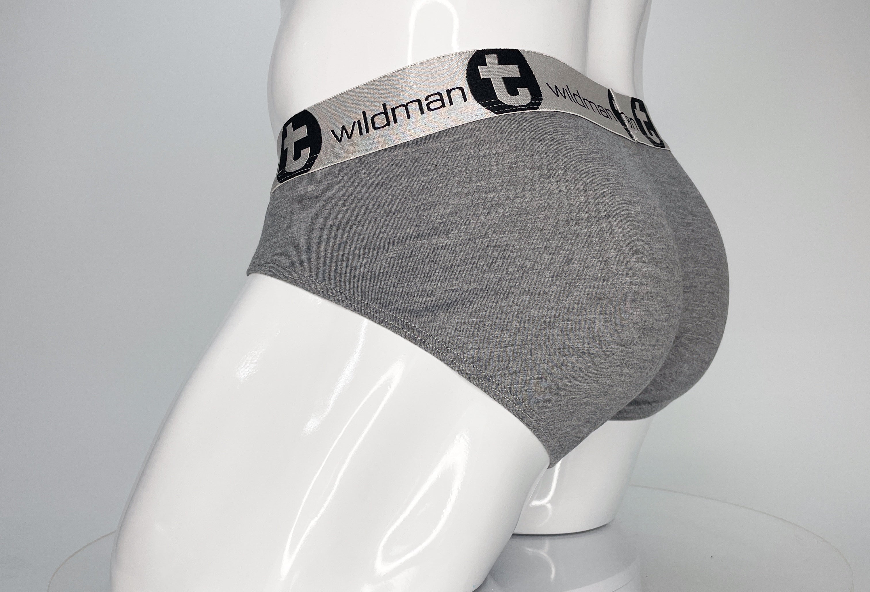 WildmanT Modal Monster Cock Brief Gray - DealByEthan.gay