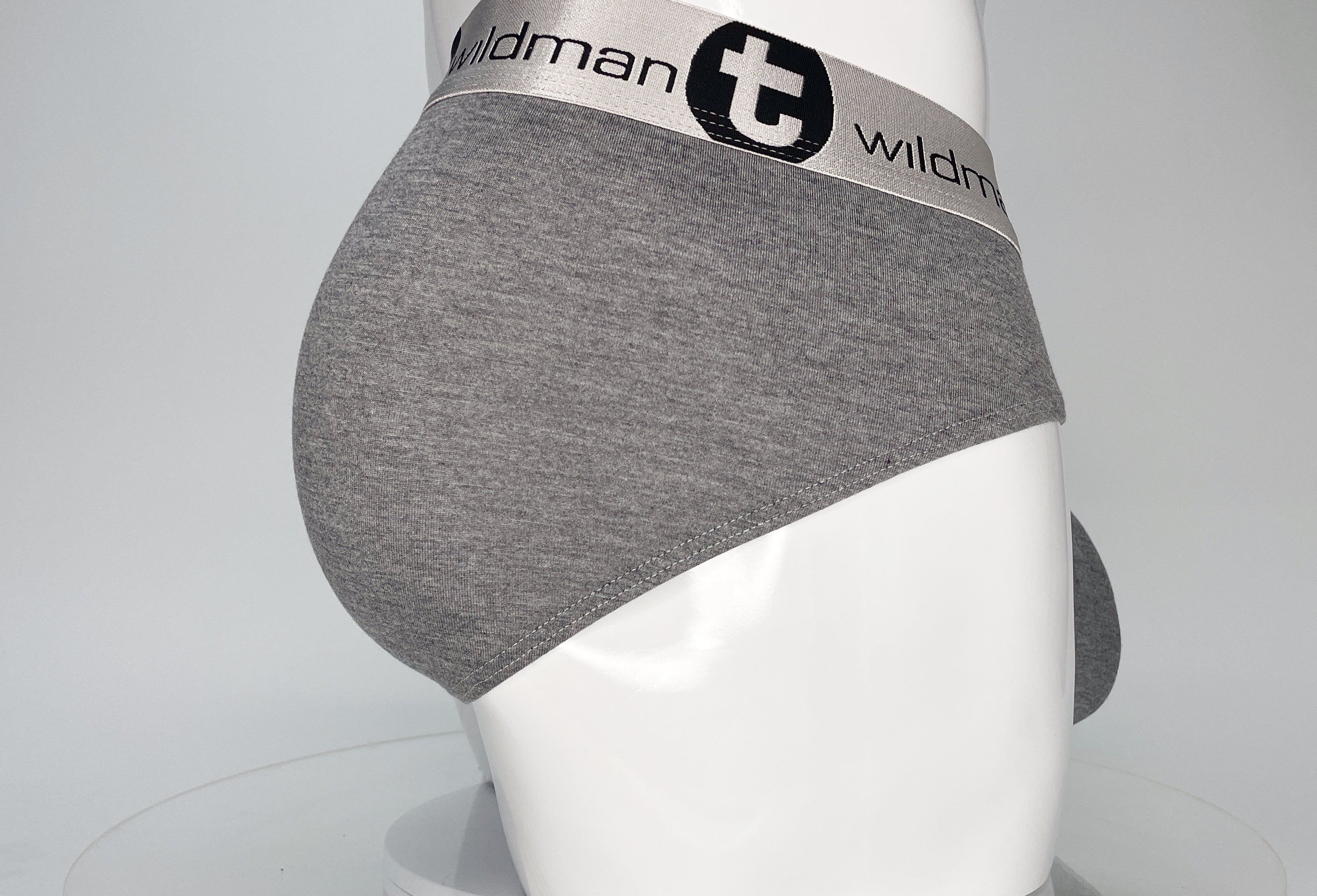 WildmanT Modal Monster Cock Brief Gray - DealByEthan.gay