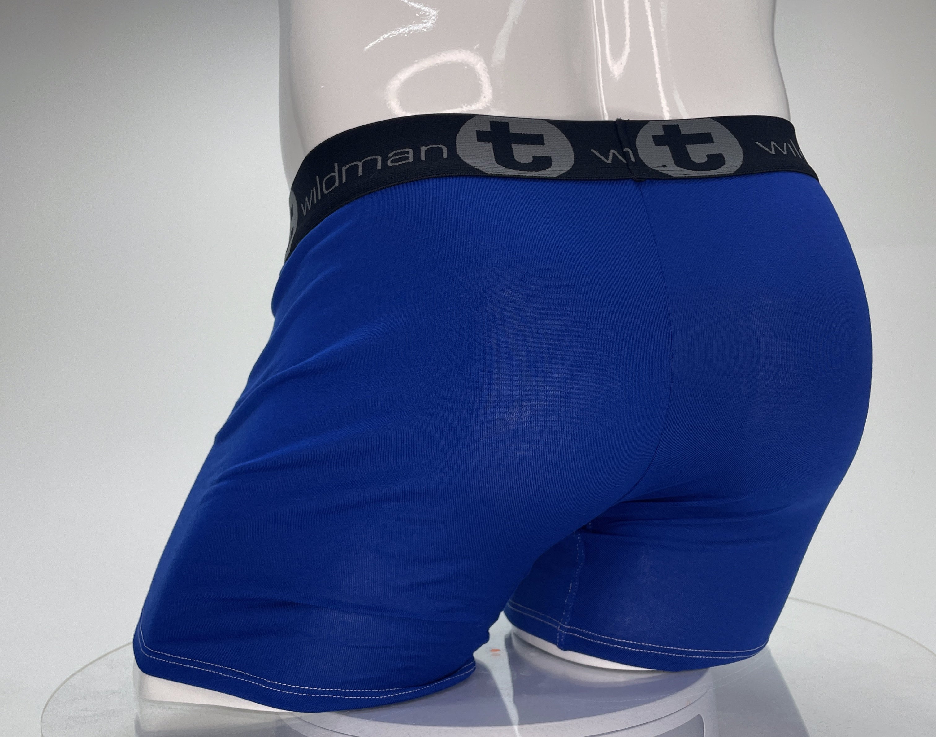 WildmanT Modal Monster Cock 5" Inseam Boxer Brief Royal Blue - DealByEthan.gay