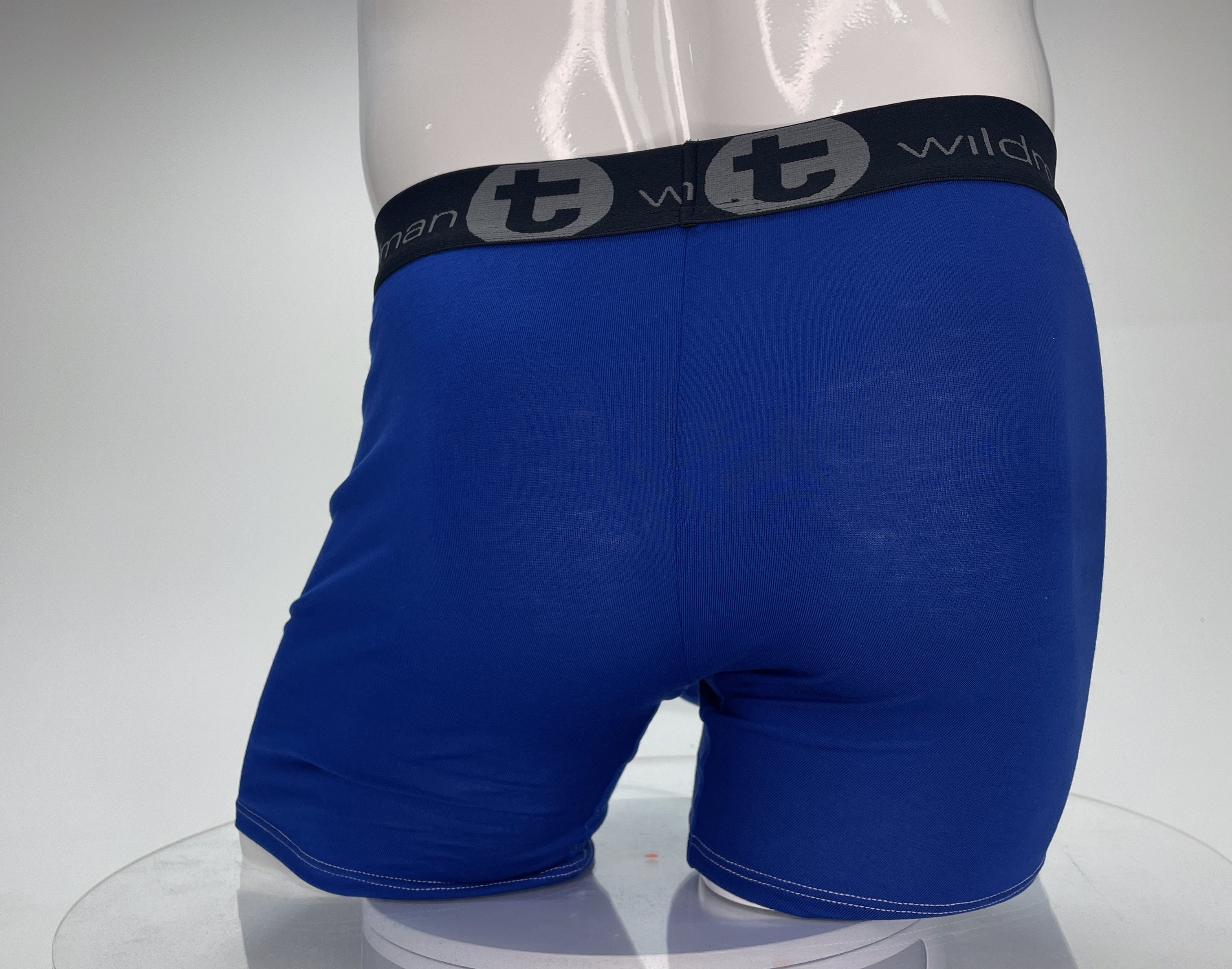 WildmanT Modal Monster Cock 5" Inseam Boxer Brief Royal Blue - DealByEthan.gay