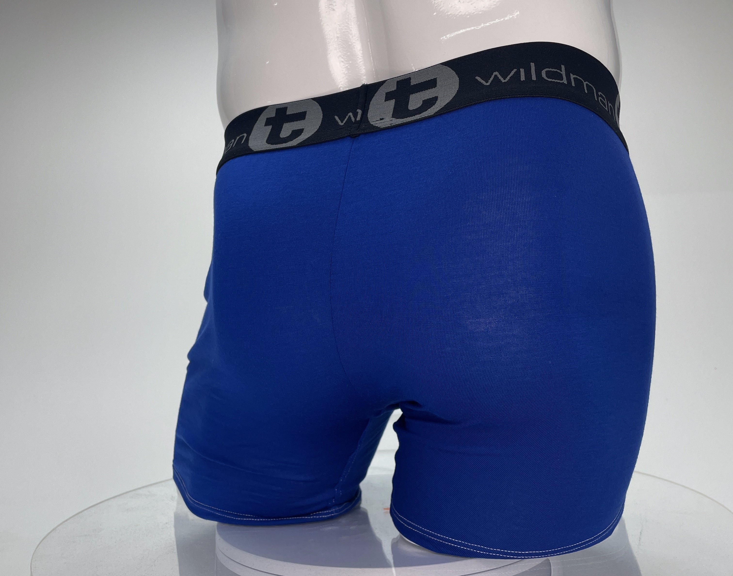 WildmanT Modal Monster Cock 5" Inseam Boxer Brief Royal Blue - DealByEthan.gay