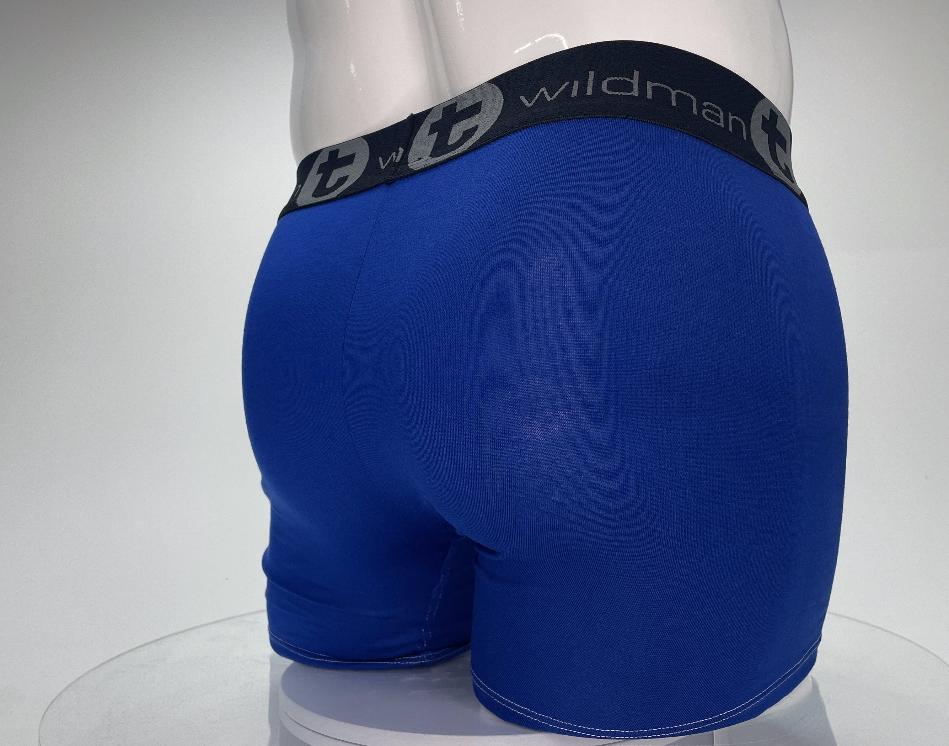 WildmanT Modal Monster Cock 5" Inseam Boxer Brief Royal Blue - DealByEthan.gay