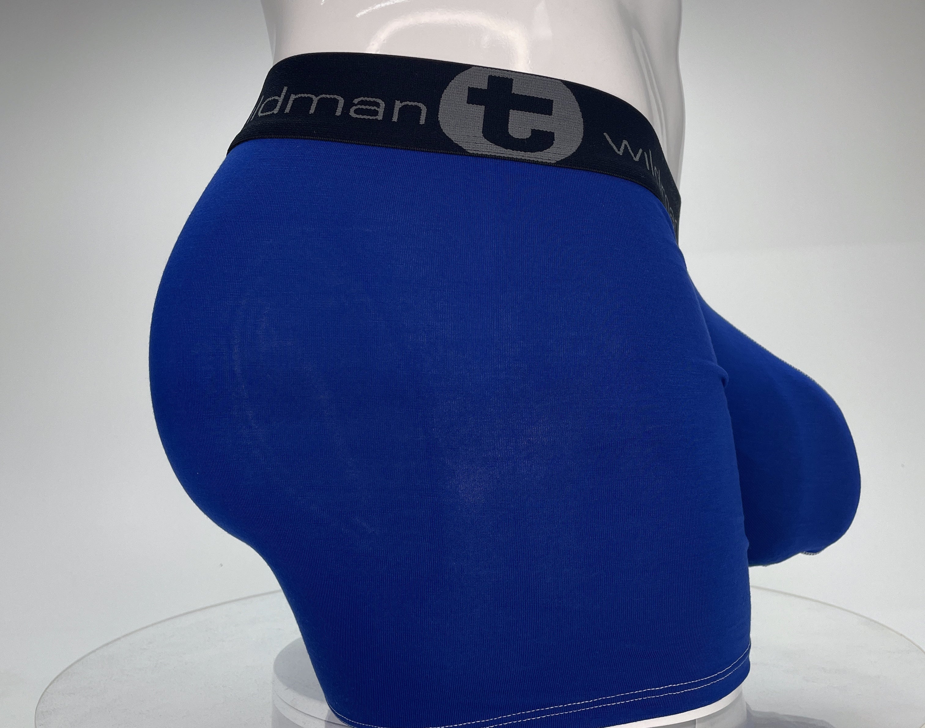 WildmanT Modal Monster Cock 5" Inseam Boxer Brief Royal Blue - DealByEthan.gay