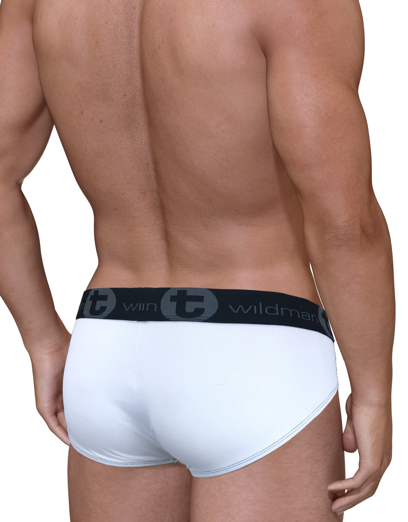 Big Boy Pouch Brief with Blue/White Stripe - DealByEthan.gay