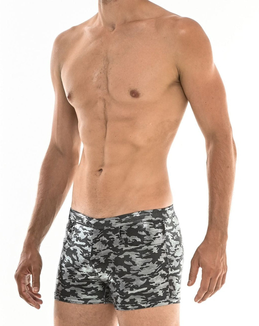 METALLIC CAMO SHORT - DealByEthan.gay loves ST33LE