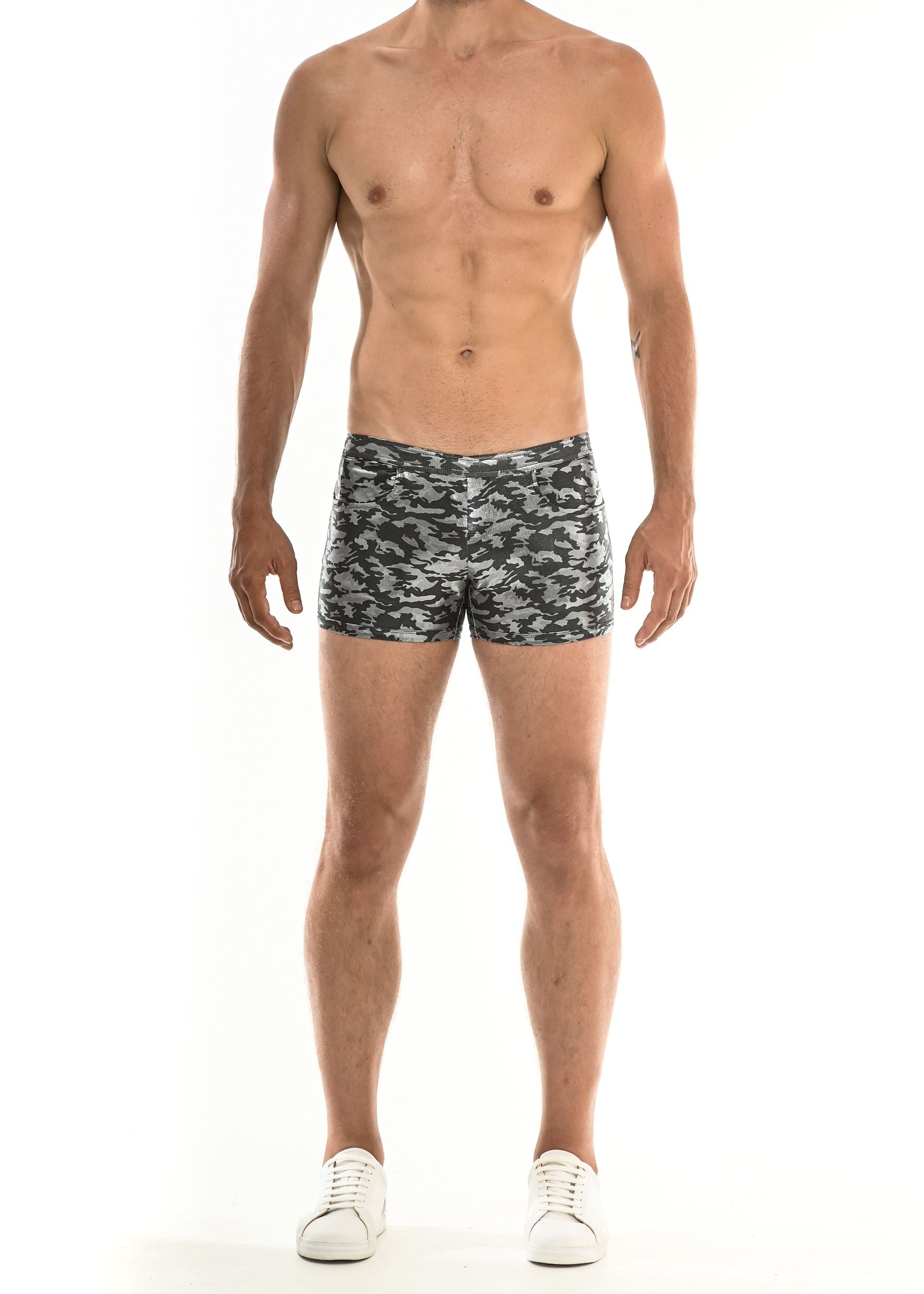 METALLIC CAMO SHORT - DealByEthan.gay loves ST33LE