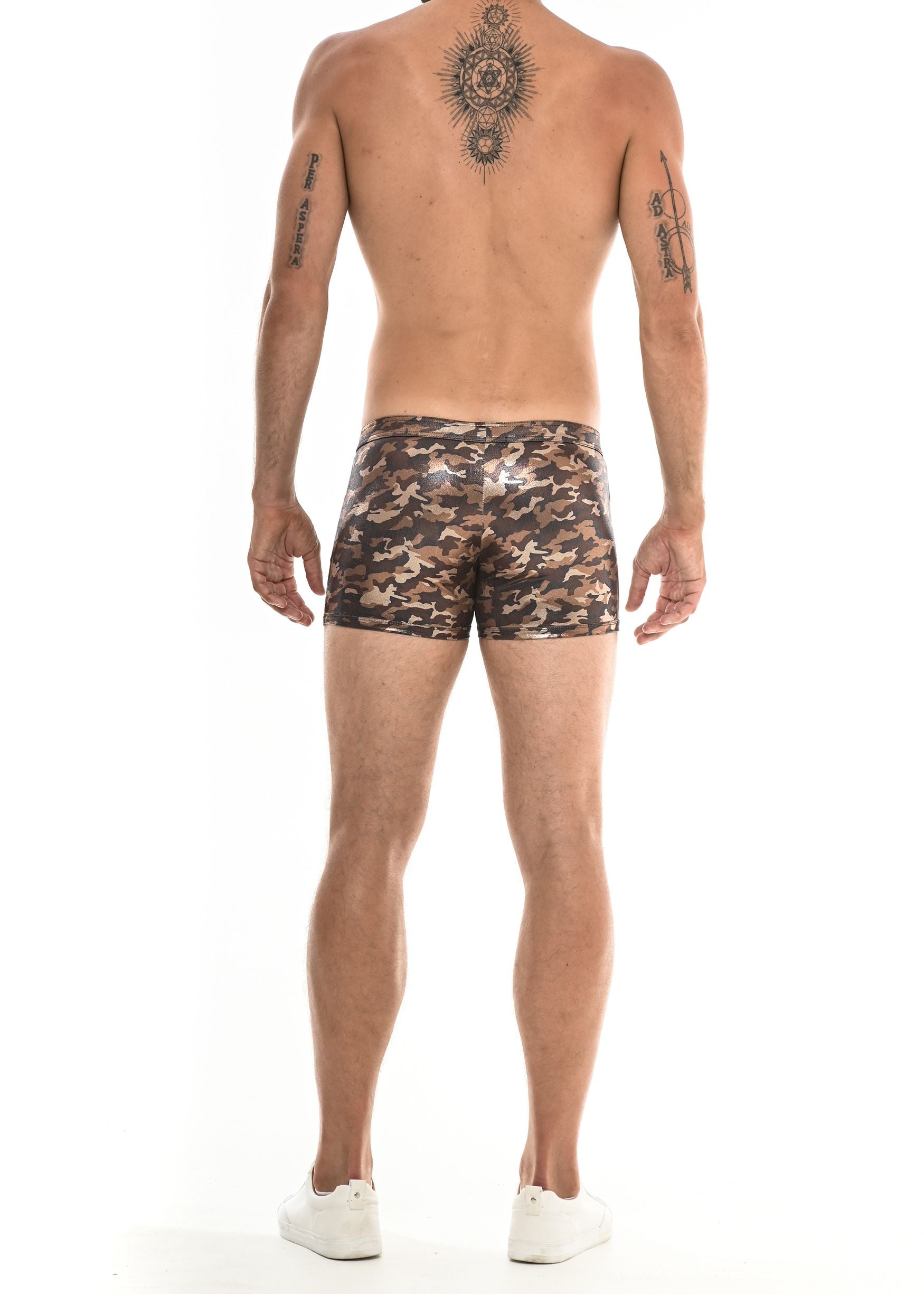 METALLIC CAMO SHORT - DealByEthan.gay loves ST33LE