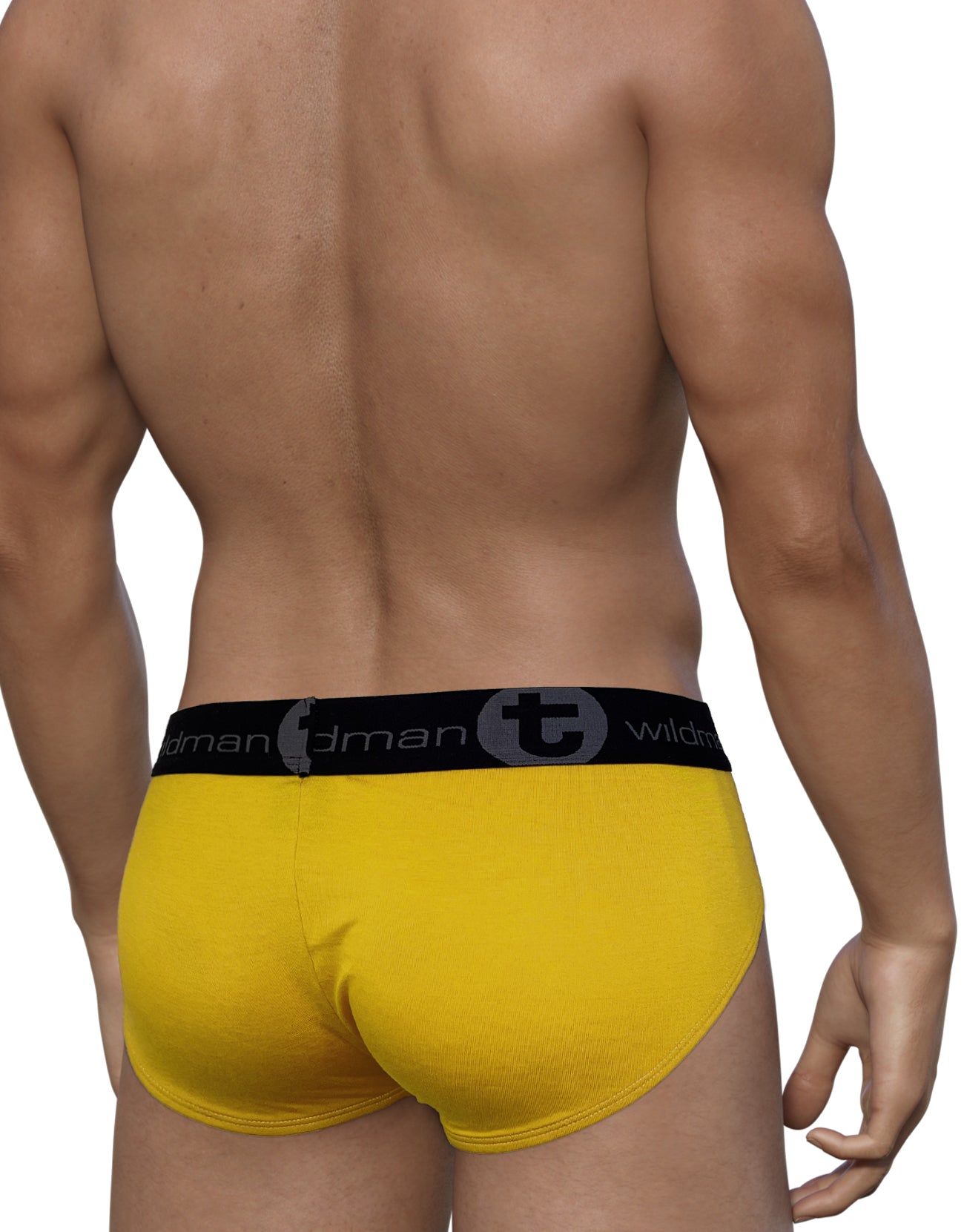 WildmanT Modal Big Boy Pouch Brief Gold - DealByEthan.gay