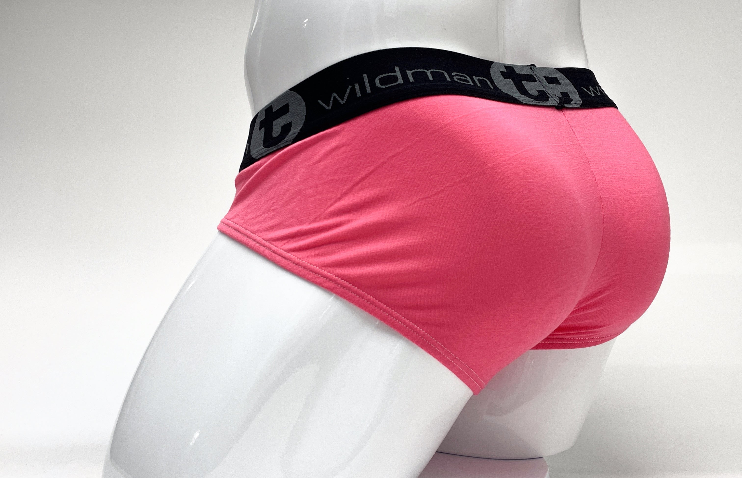 WildmanT Modal Big Boy Pouch Brief Pink - DealByEthan.gay