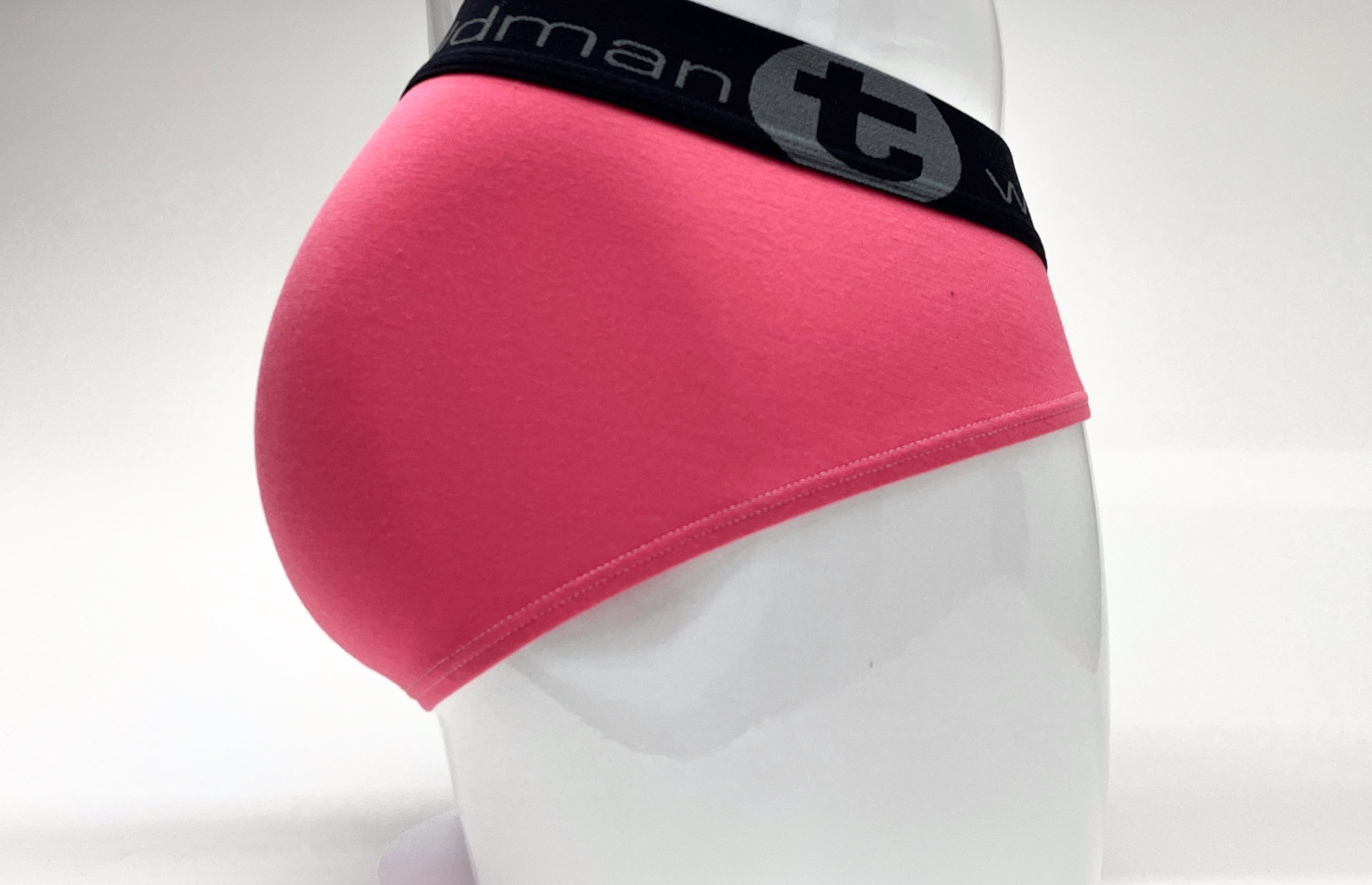 WildmanT Modal Big Boy Pouch Brief Pink - DealByEthan.gay