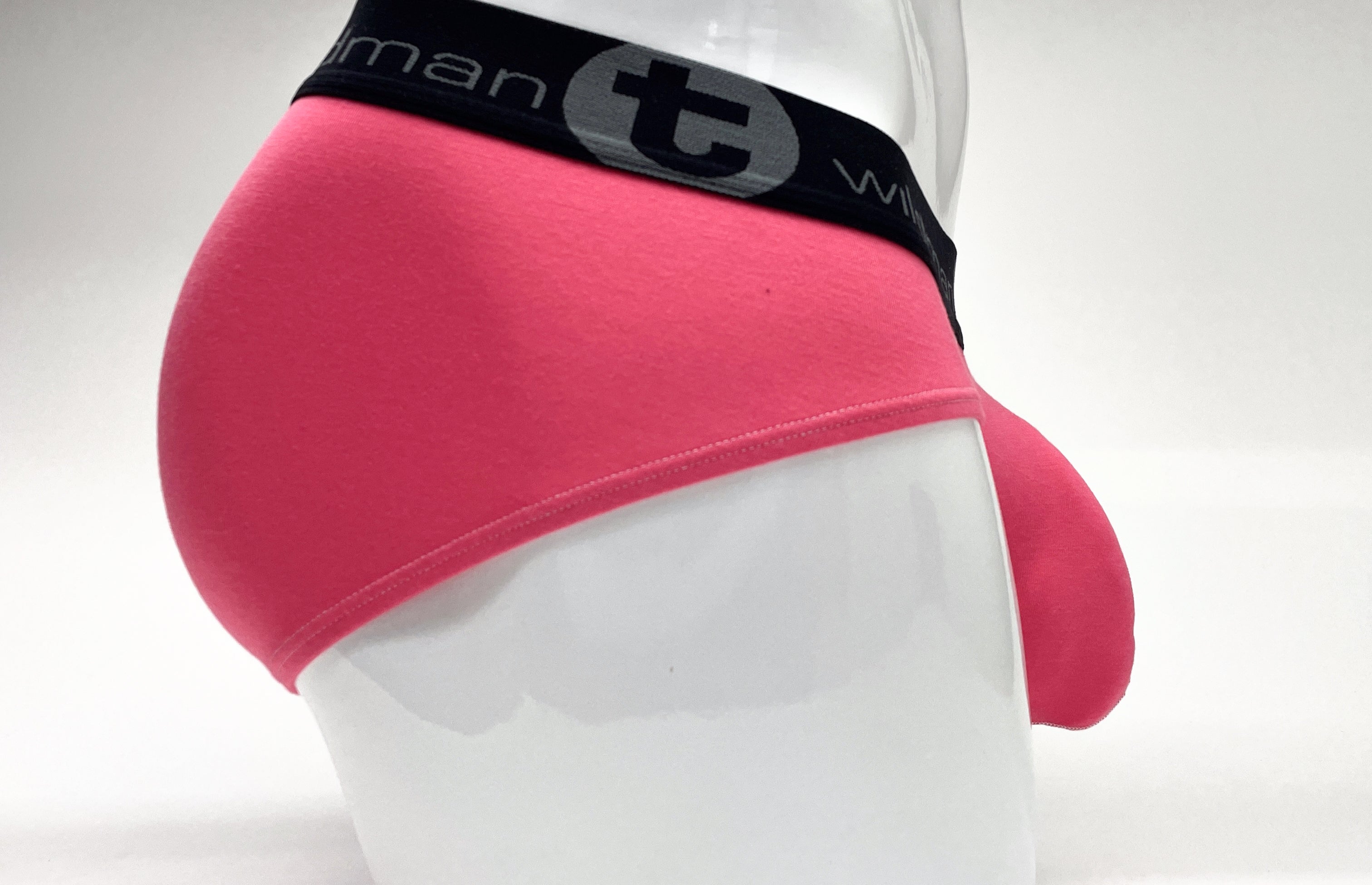 WildmanT Modal Big Boy Pouch Brief Pink - DealByEthan.gay