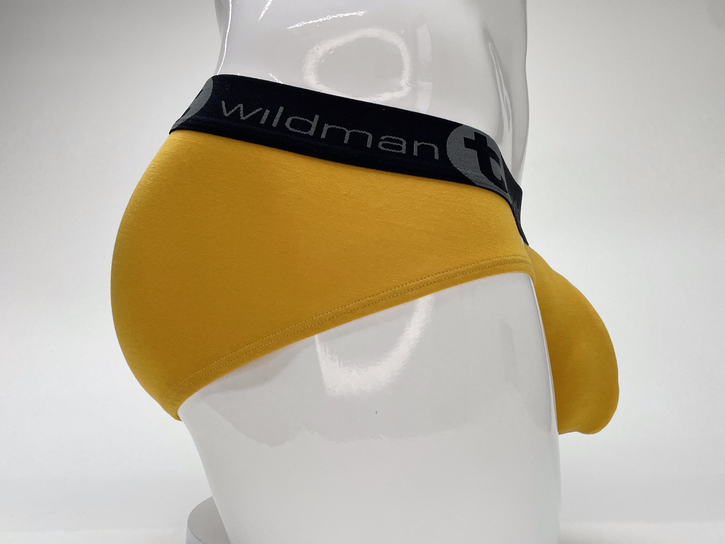 WildmanT Modal Big Boy Pouch Brief Gold - DealByEthan.gay