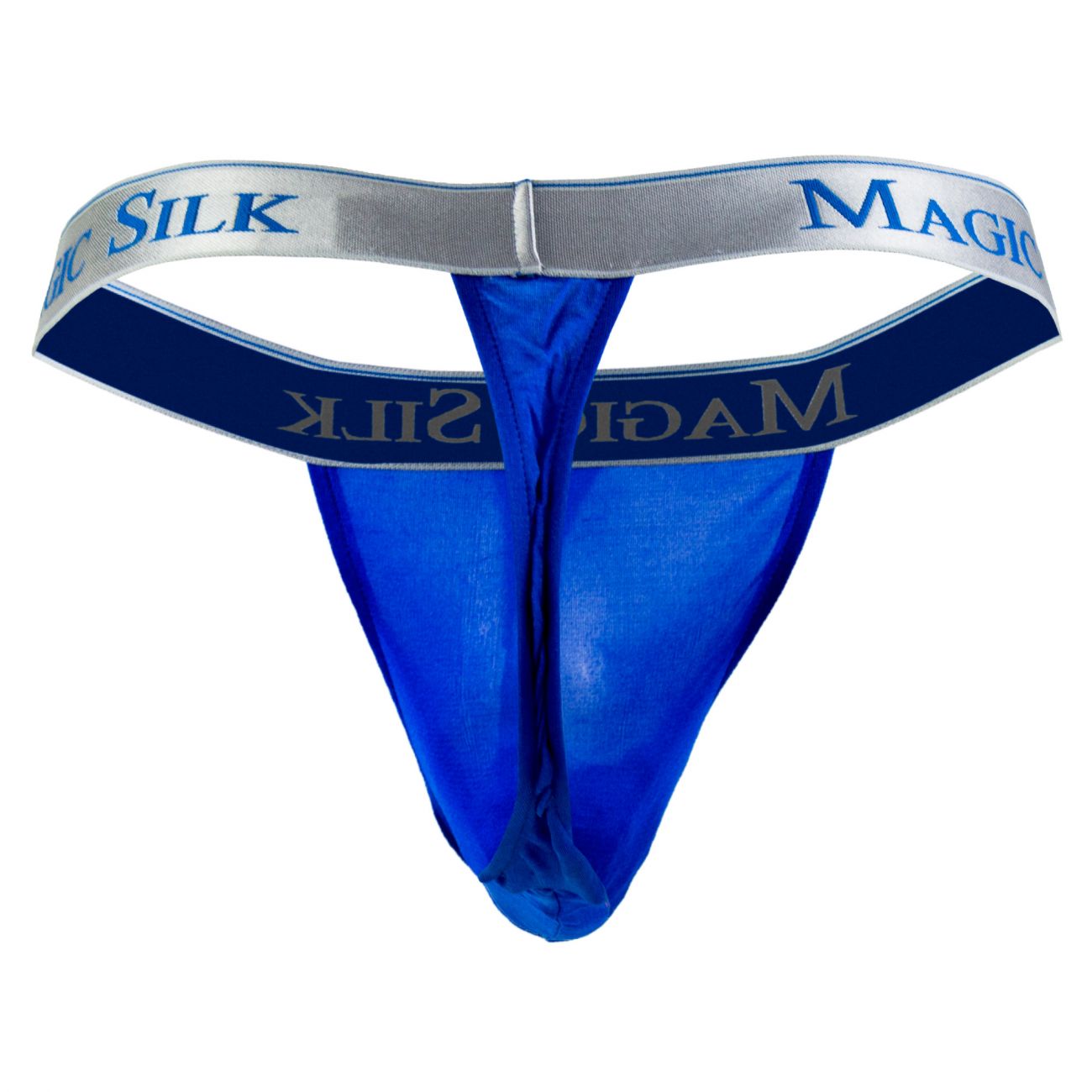 Magic Silk 4586 Silk Knit Micro Thong Color Cobalt - DealByEthan.gay loves Magic Silk