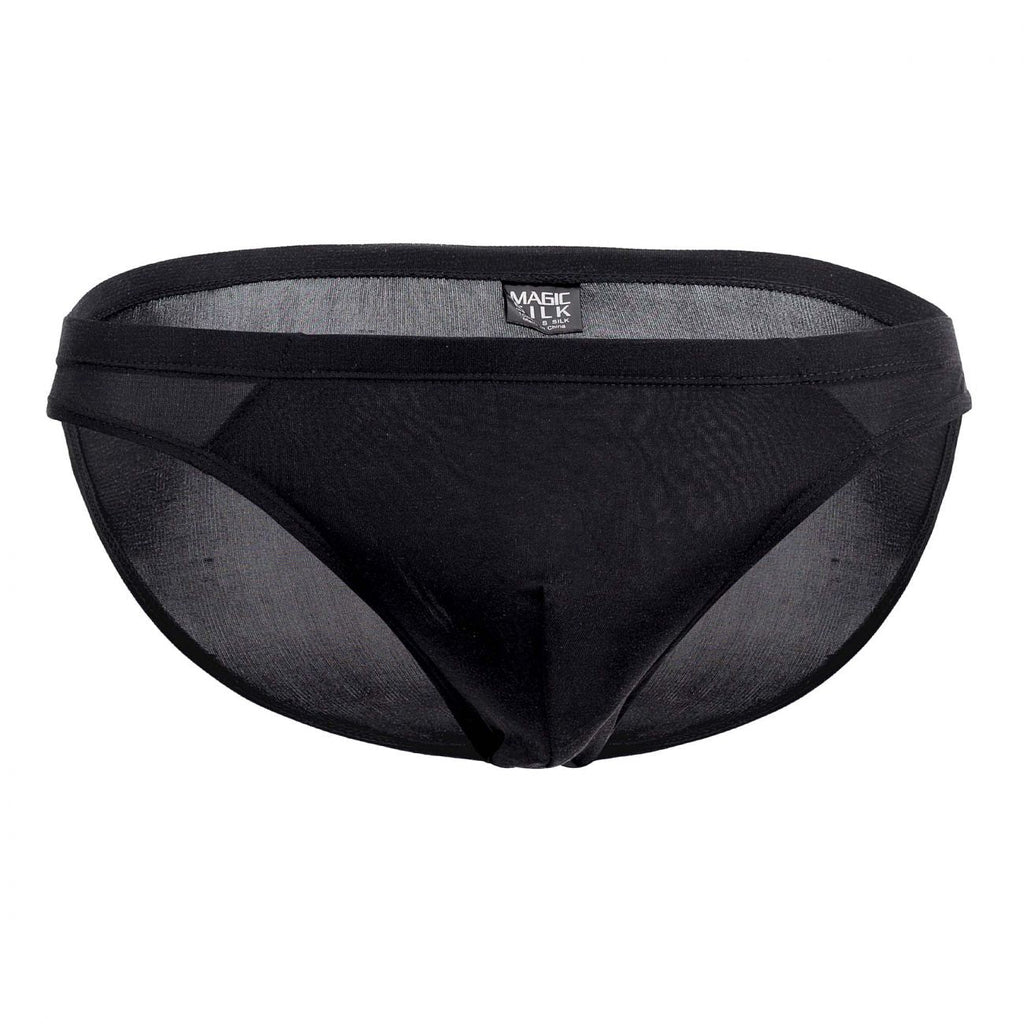 Magic Silk 6606 Silk Briefs Color Black - DealByEthan.gay loves Magic Silk